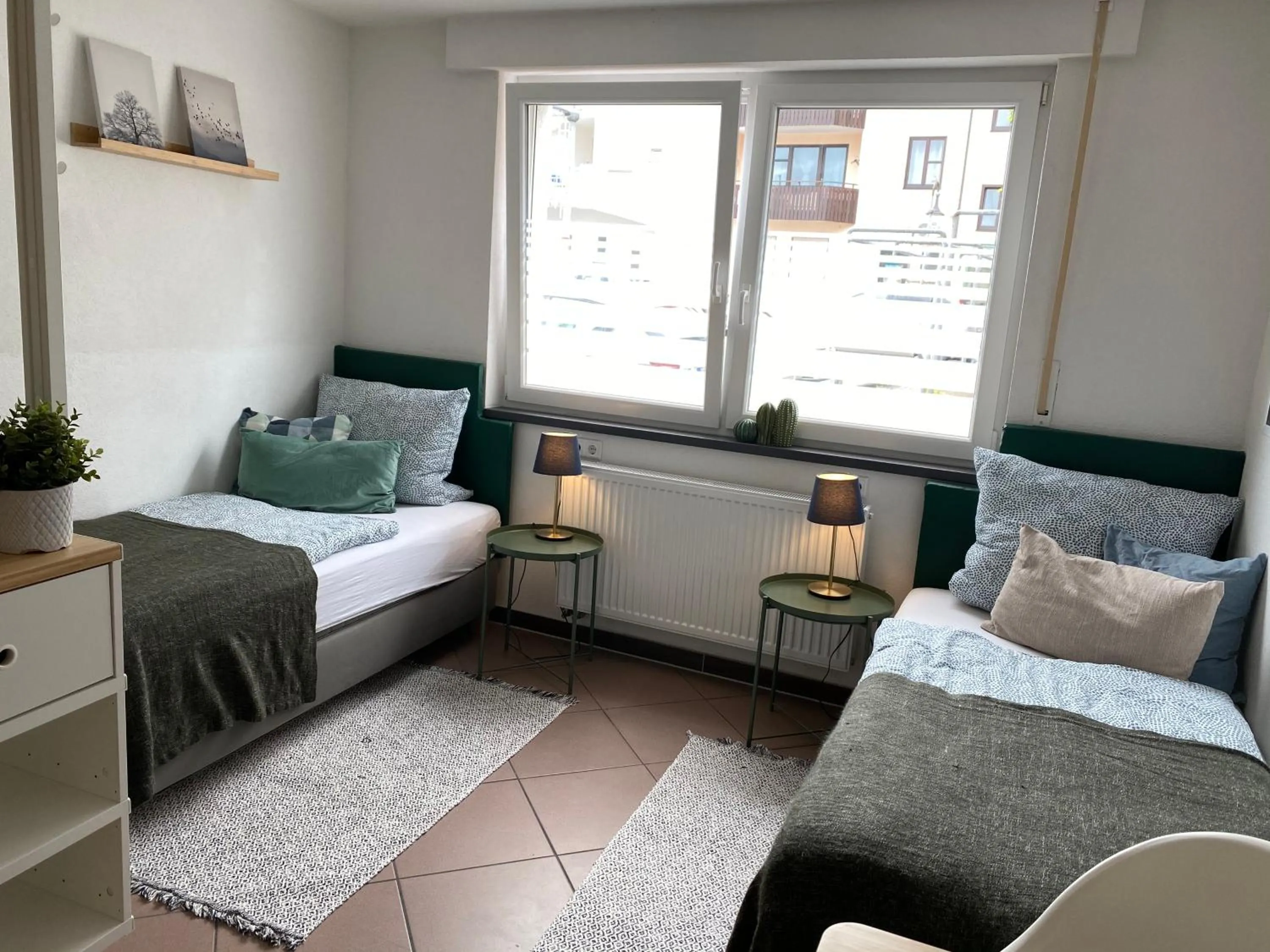 Bed in Sali Homes - GaesteHaus Lamm Obersulm