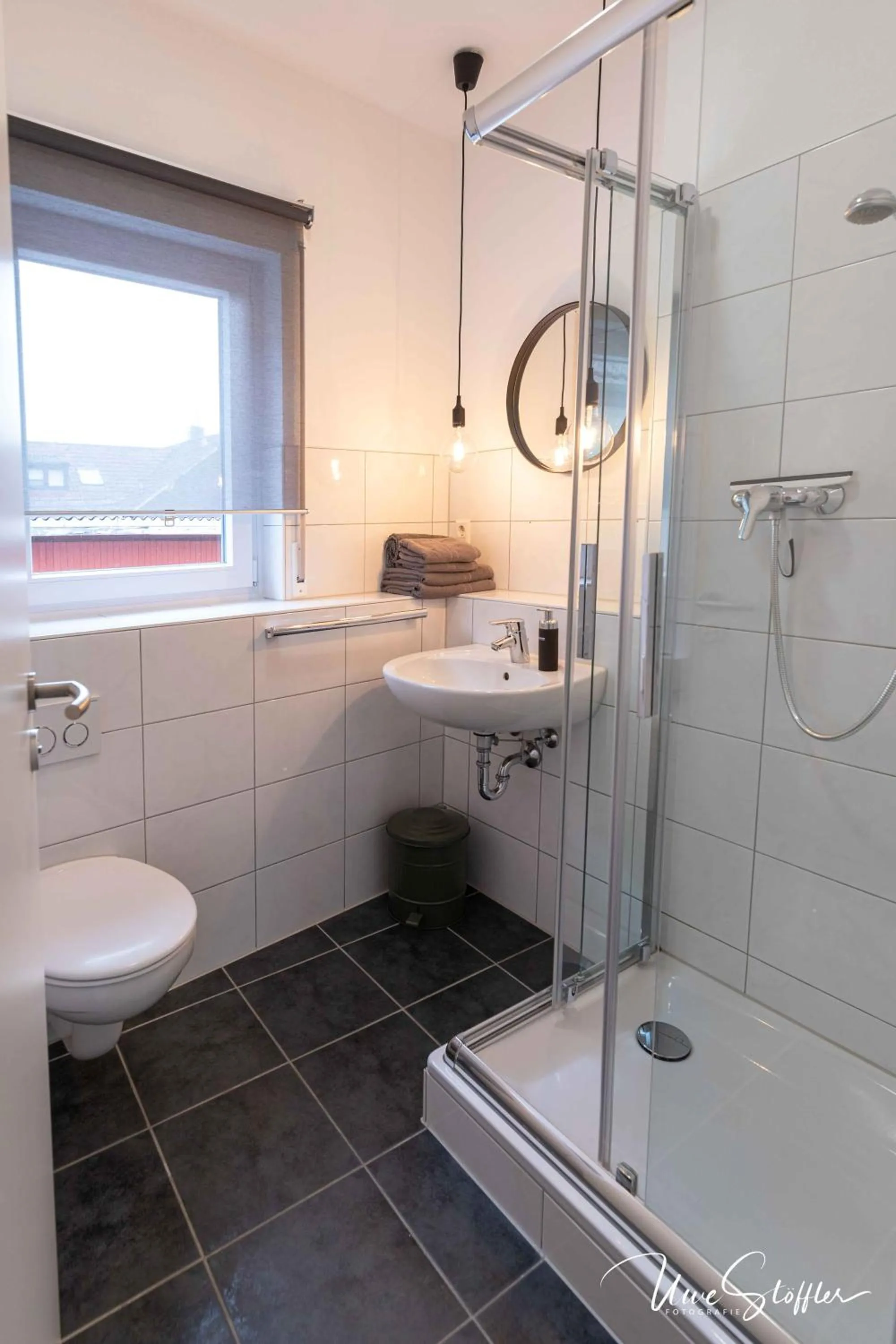 Bathroom in Sali Homes - GaesteHaus Lamm Obersulm