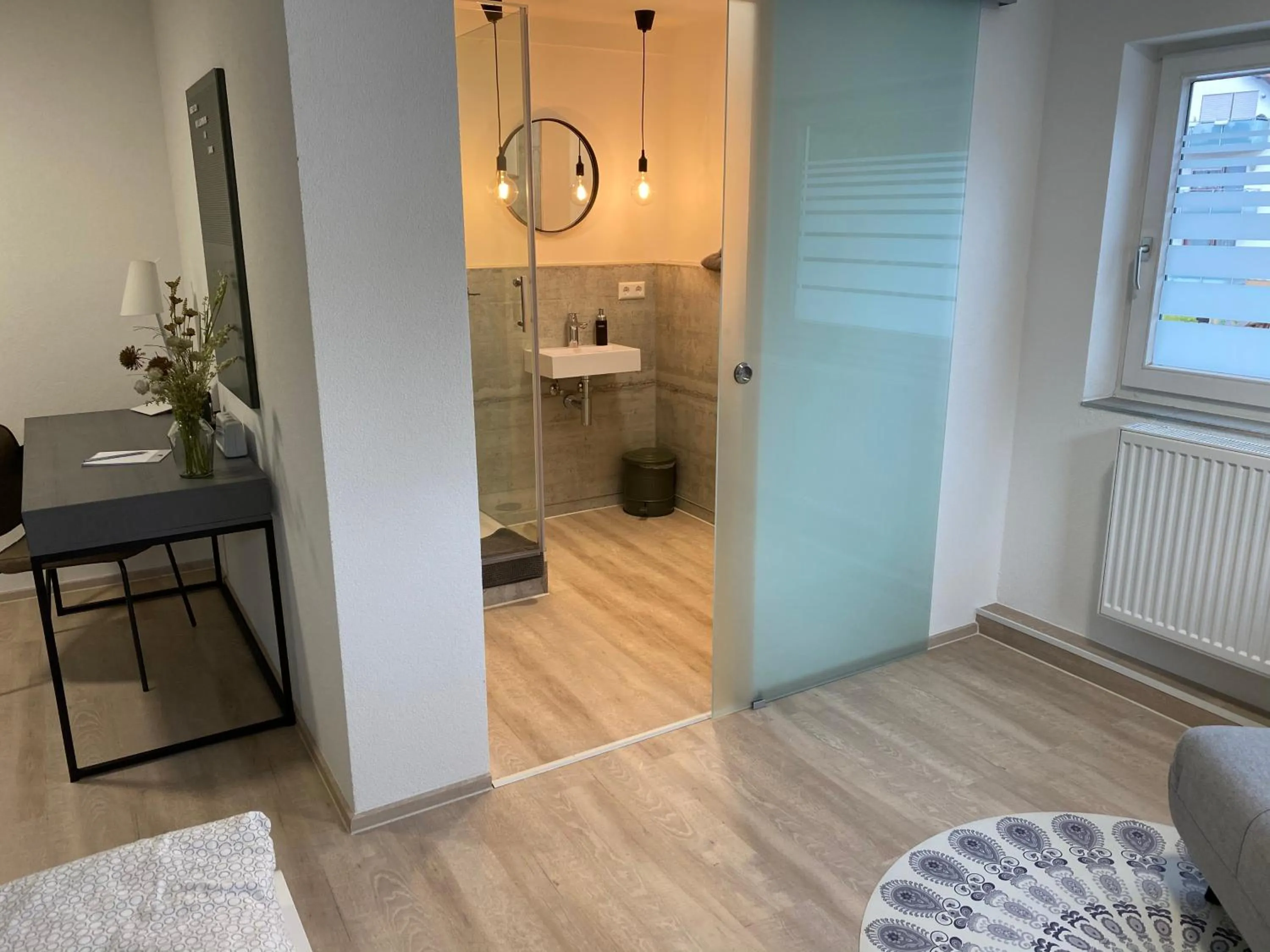 Bathroom in Sali Homes - GaesteHaus Lamm Obersulm