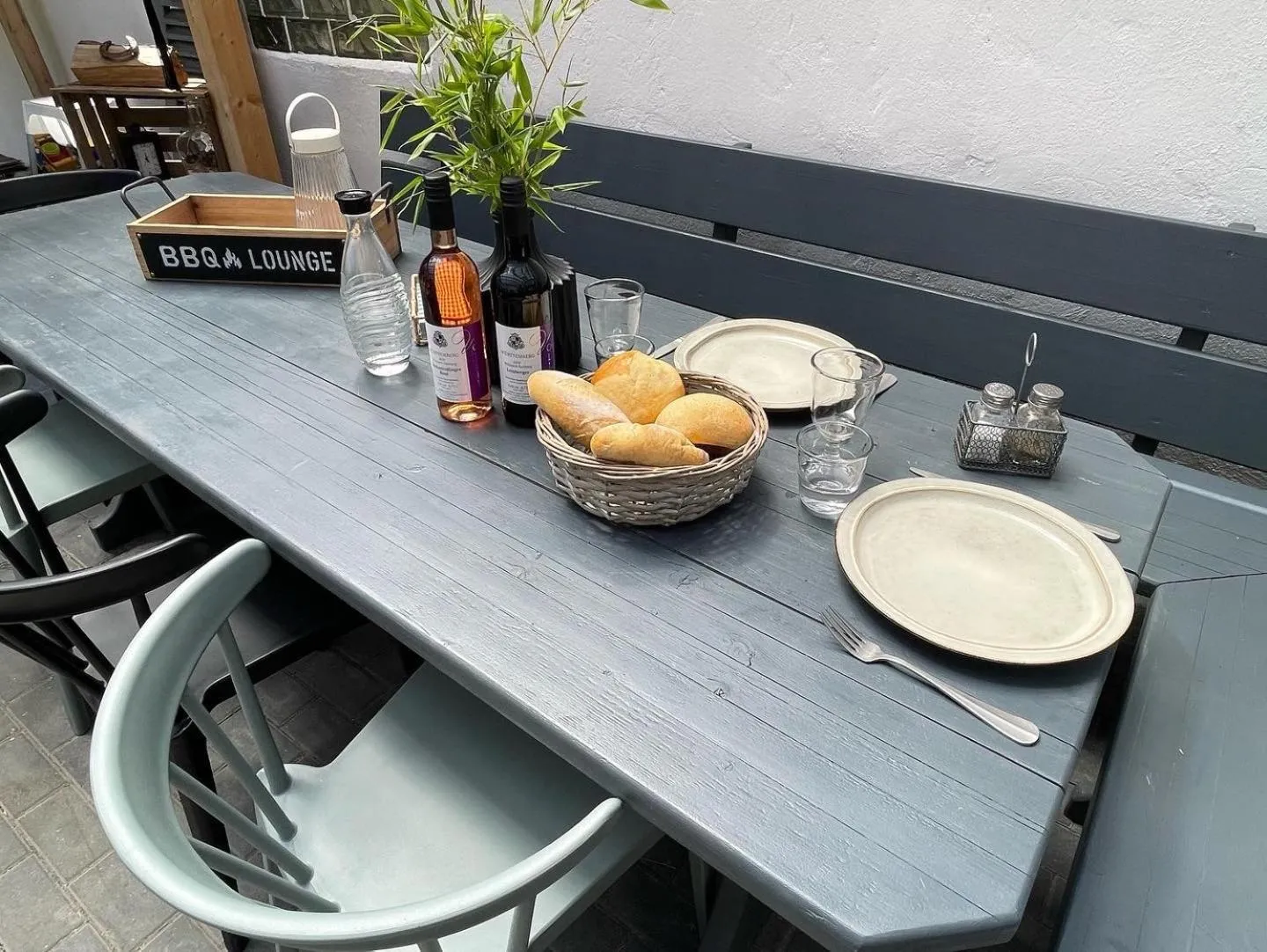 BBQ facilities in Sali Homes - GaesteHaus Lamm Obersulm