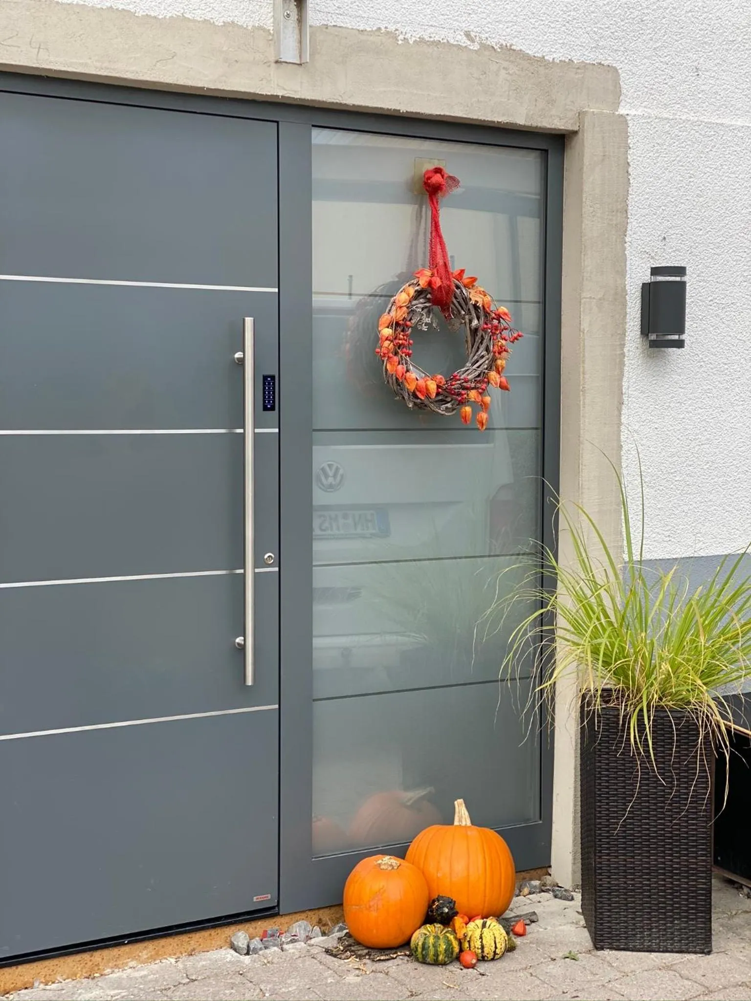 Facade/entrance in Sali Homes - GaesteHaus Lamm Obersulm