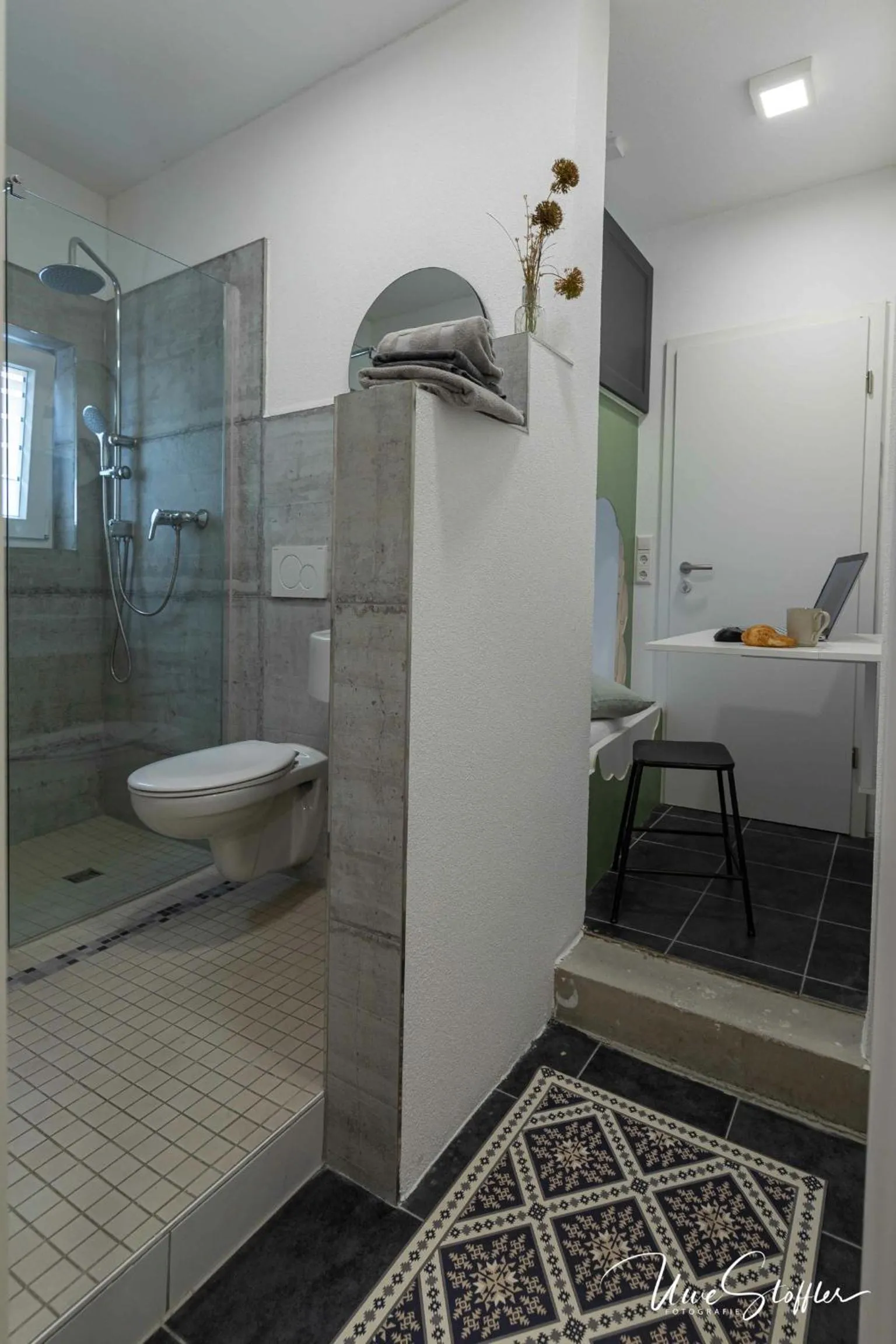 Bathroom in Sali Homes - GaesteHaus Lamm Obersulm