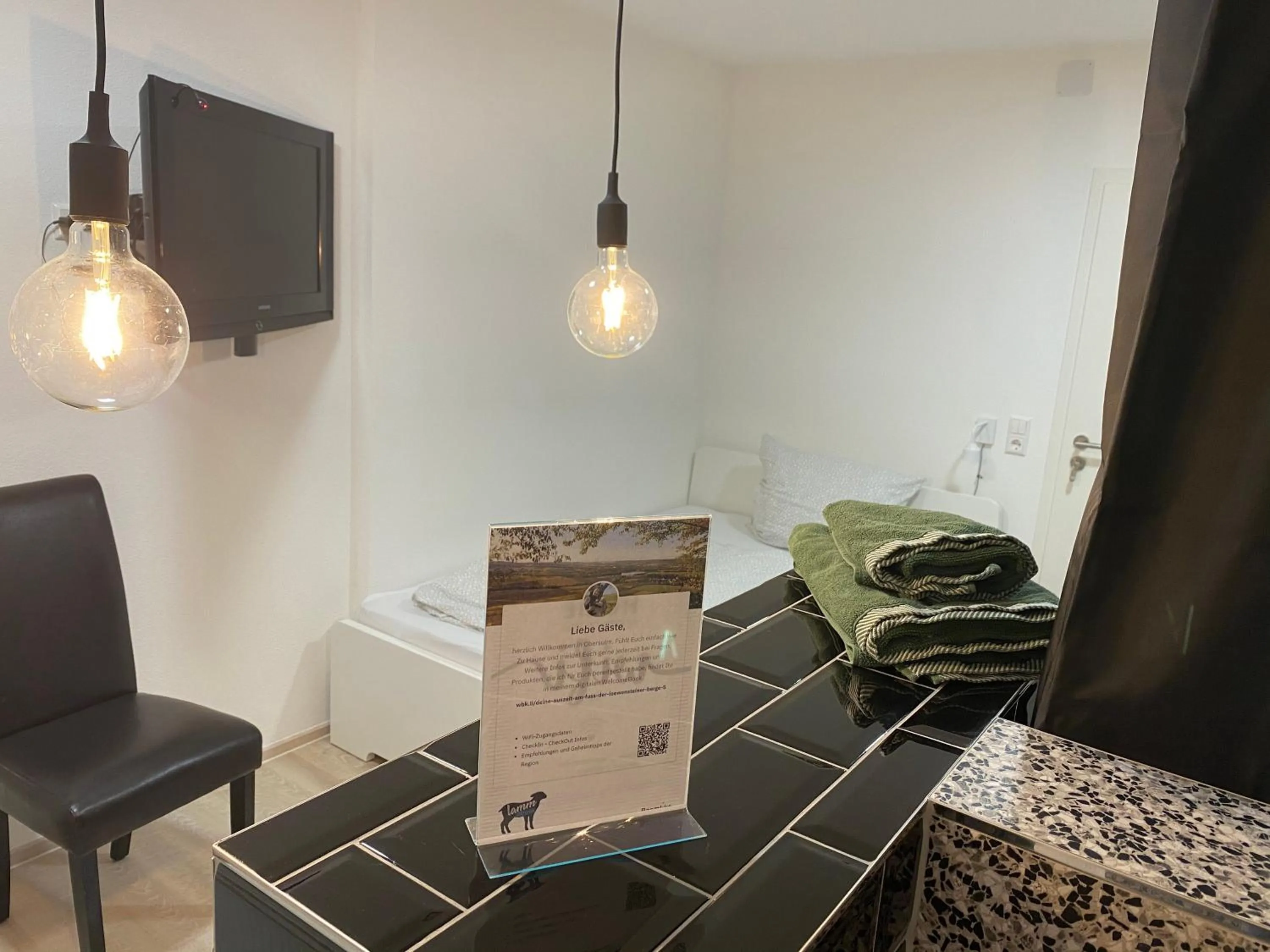 Bedroom in Sali Homes - GaesteHaus Lamm Obersulm