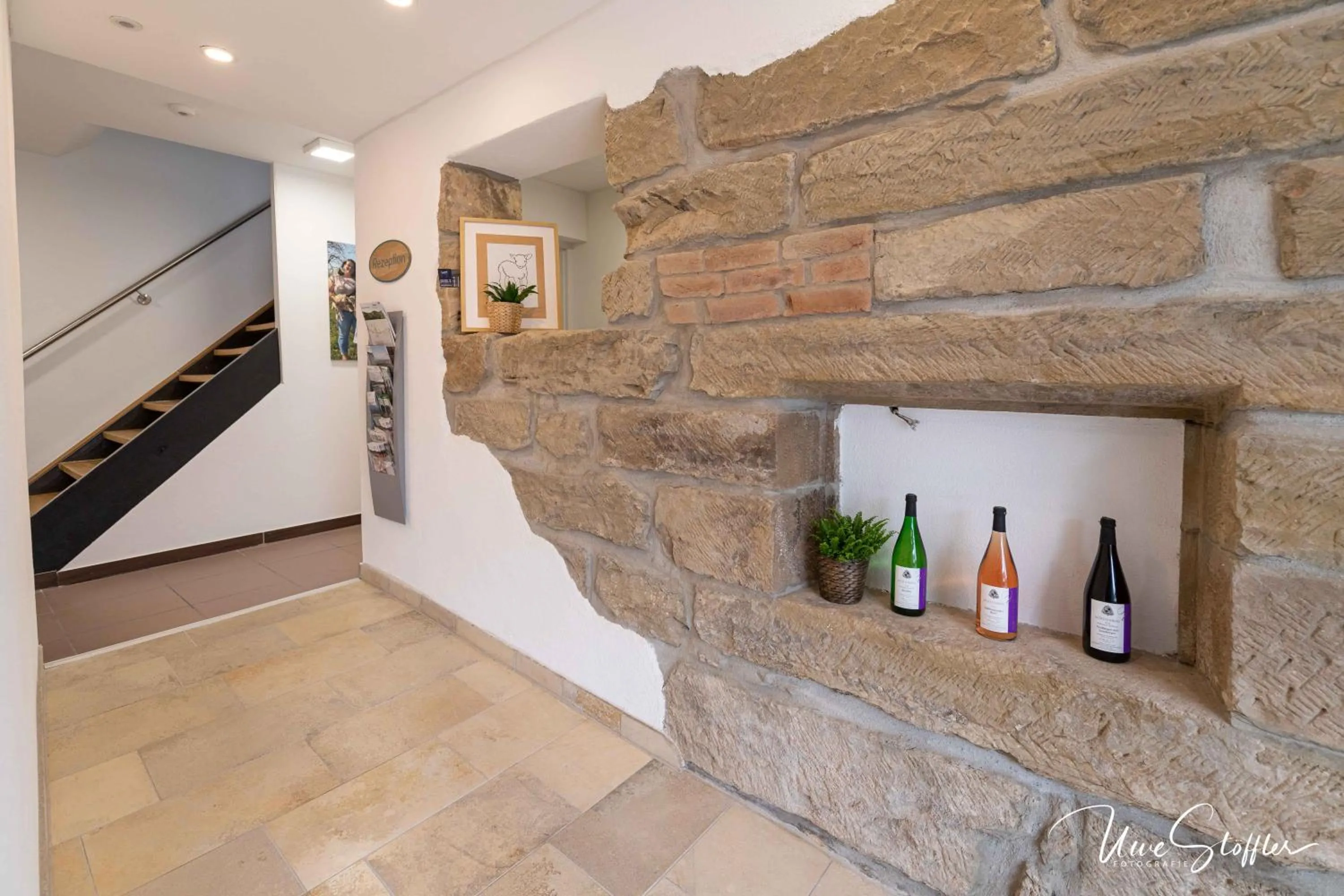 Lobby or reception in Sali Homes - GaesteHaus Lamm Obersulm