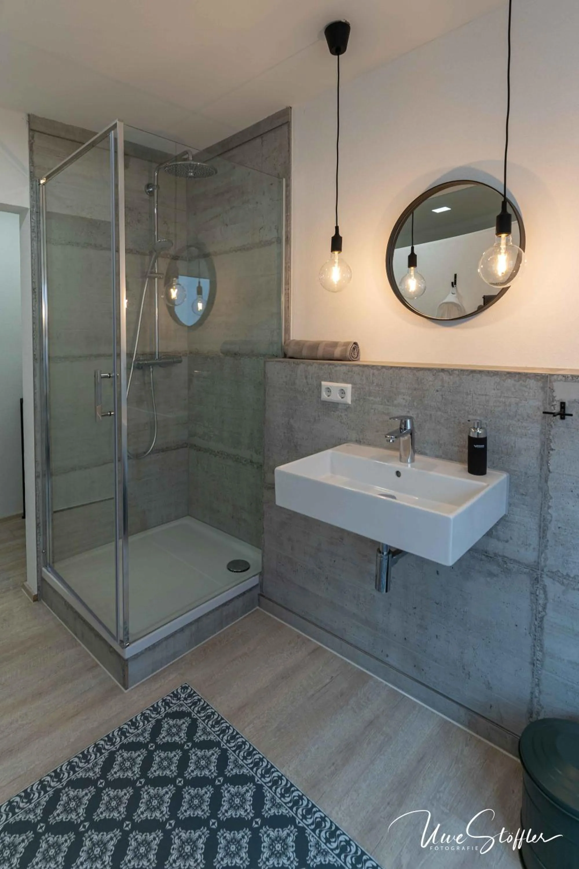 Bathroom in Sali Homes - GaesteHaus Lamm Obersulm