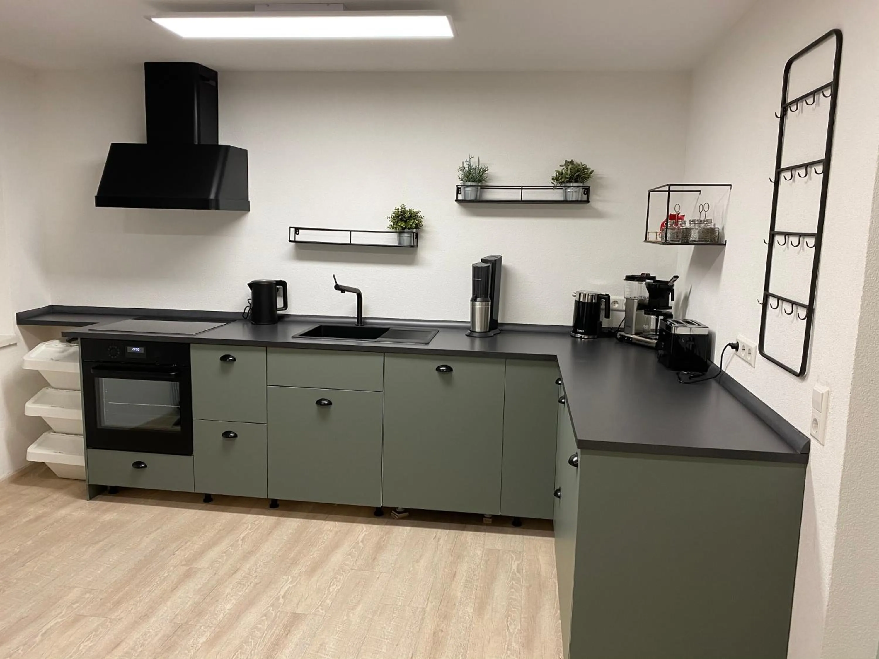 Kitchen or kitchenette in Sali Homes - GaesteHaus Lamm Obersulm