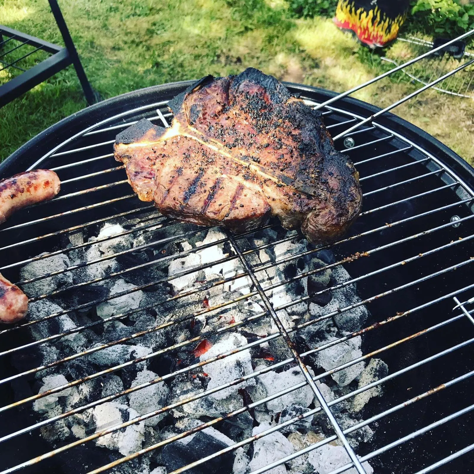 BBQ facilities in Sali Homes - GaesteHaus Lamm Obersulm