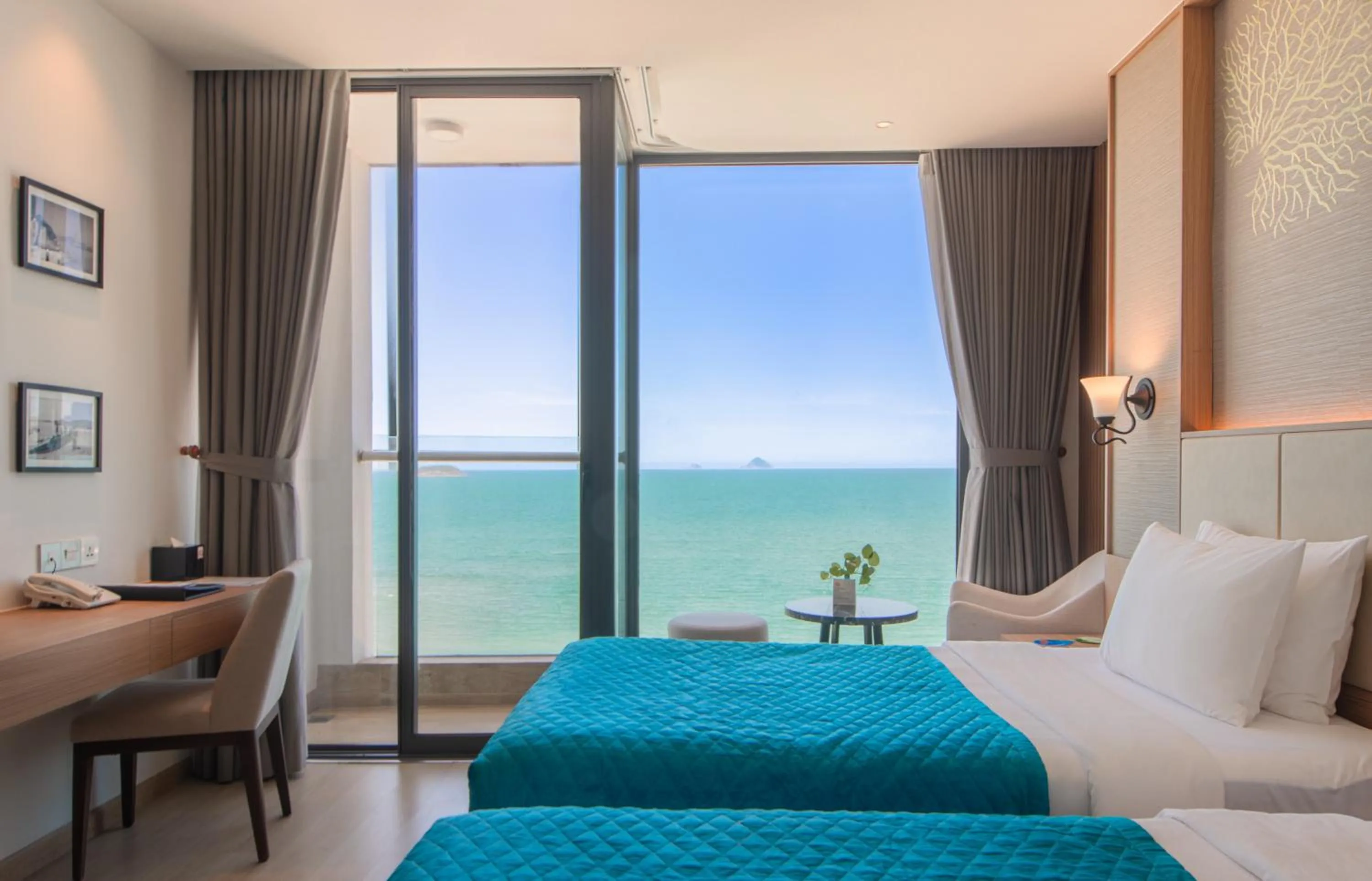 Sea view, Bed in Navada Beach Hotel