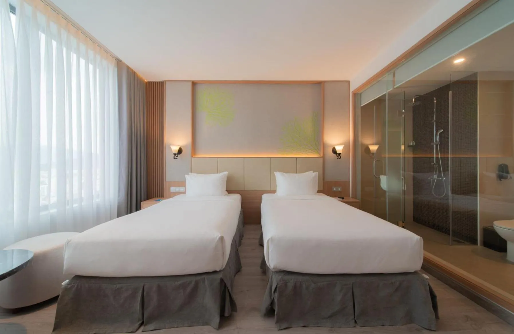 Bed in Navada Beach Hotel