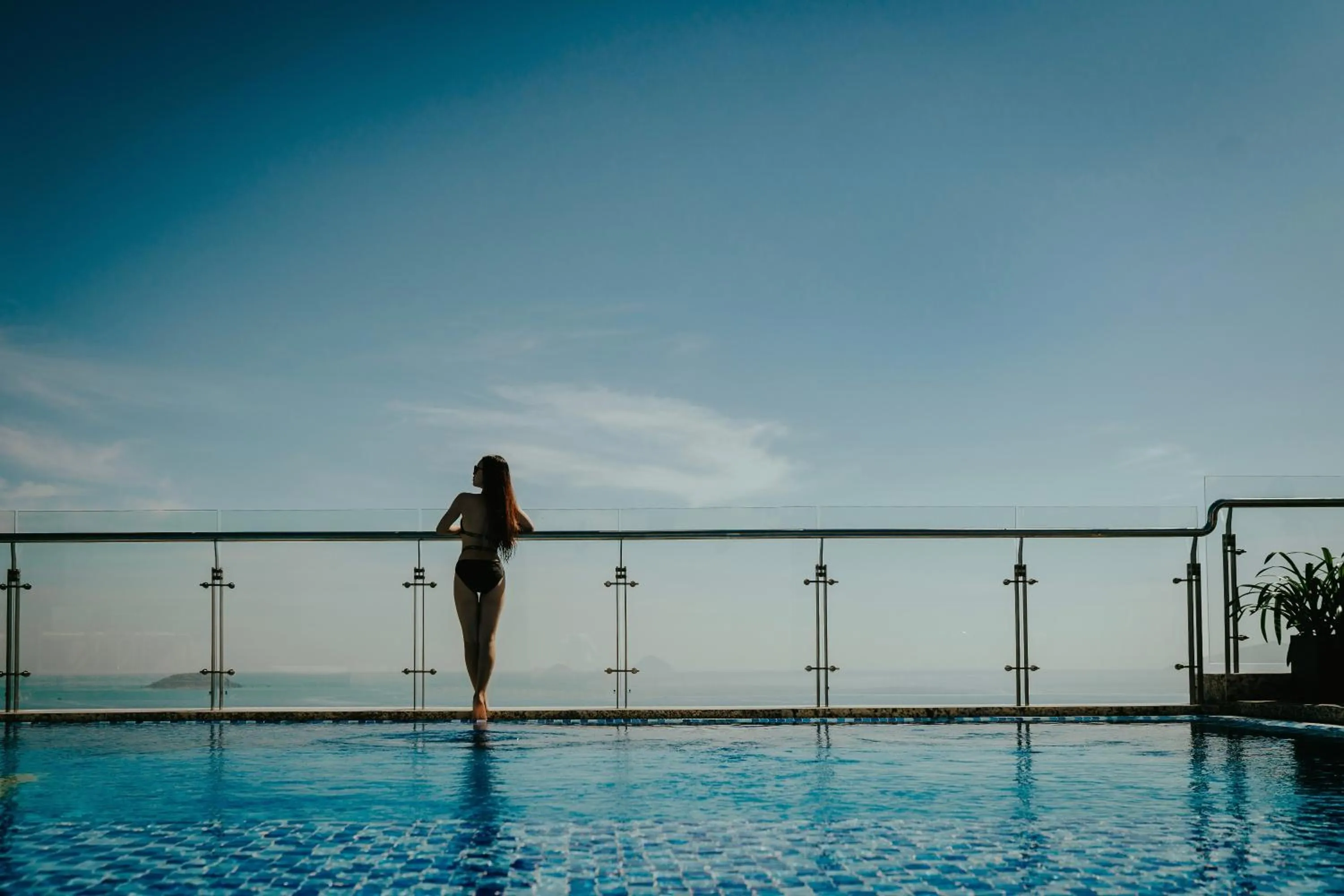Swimming pool in Navada Beach Hotel