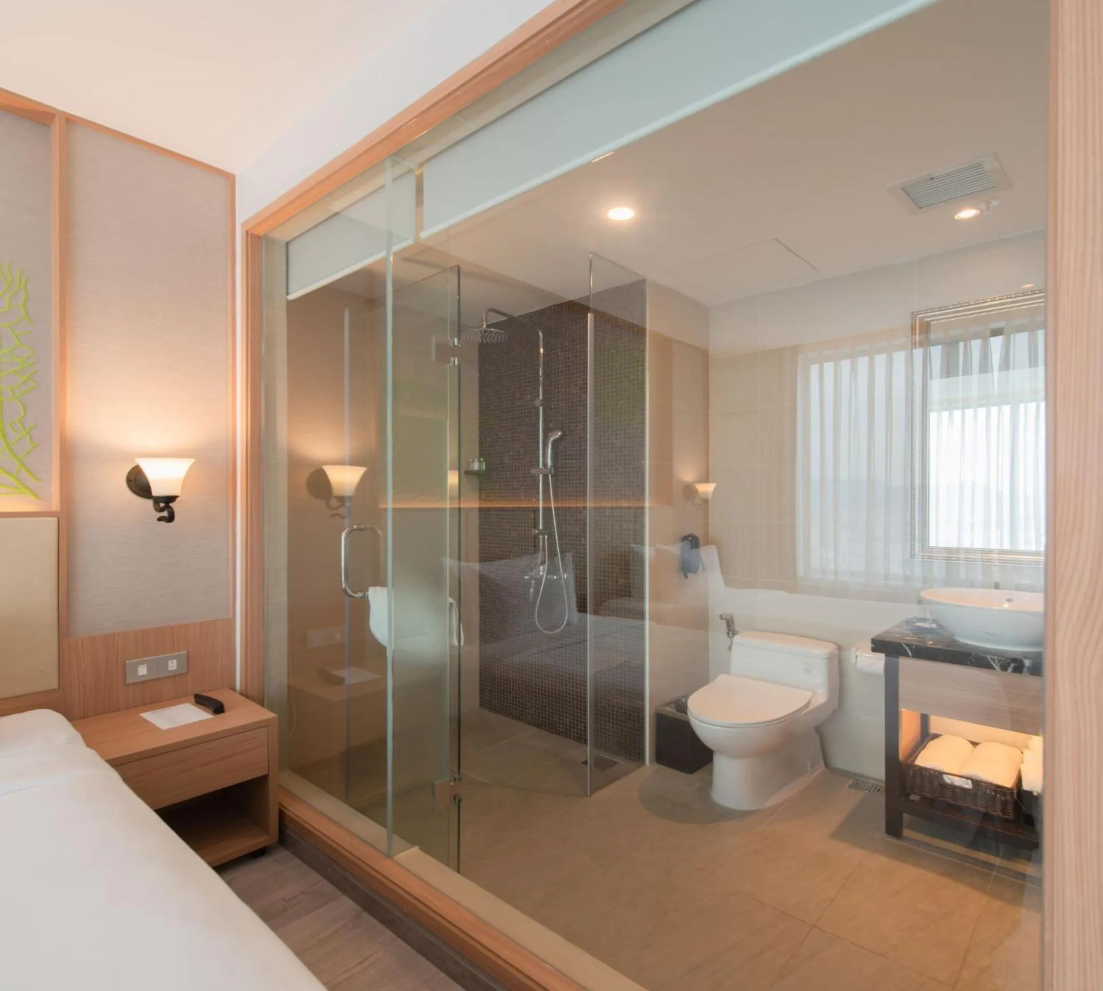 Shower in Navada Beach Hotel