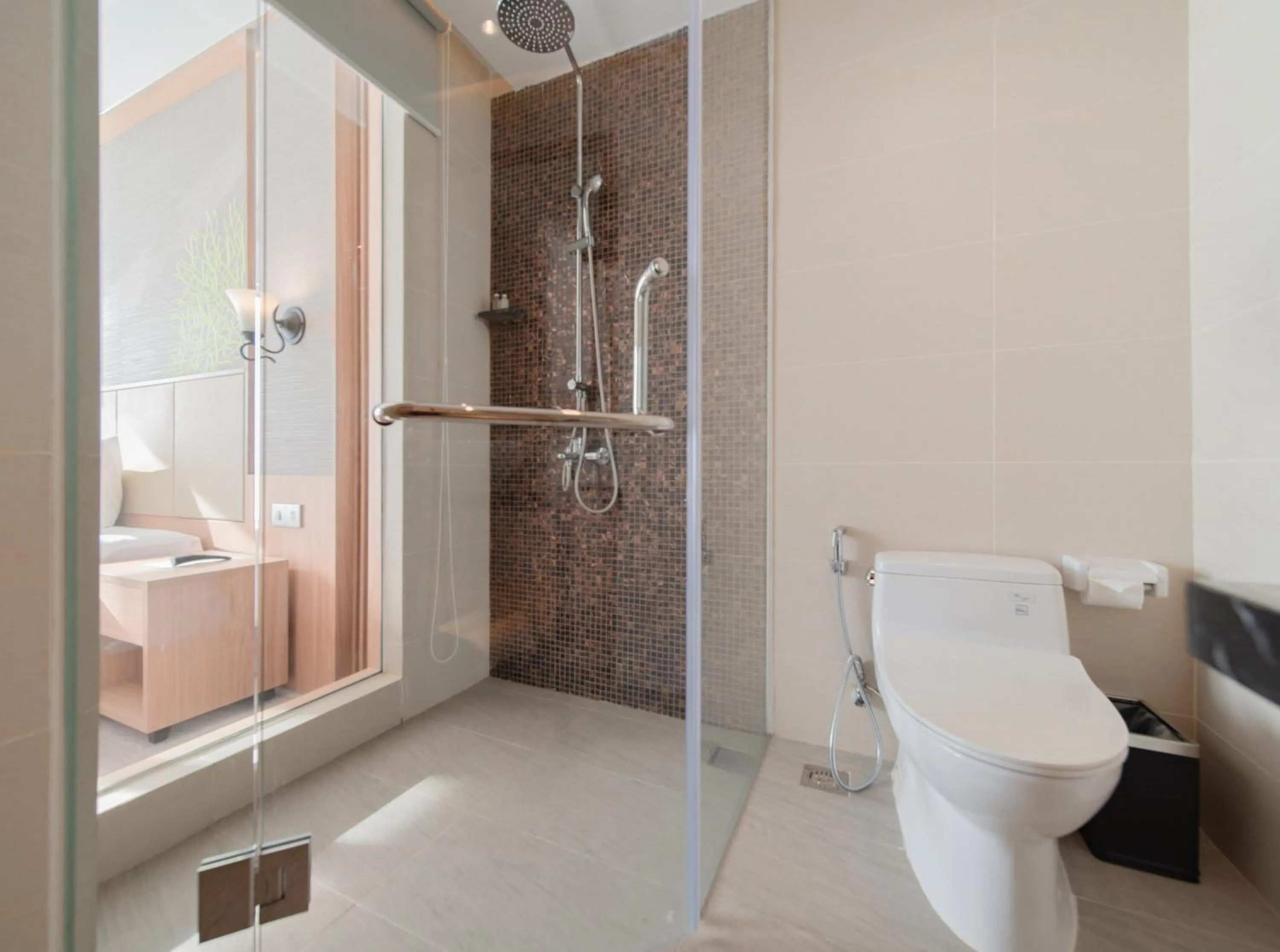 Shower in Navada Beach Hotel