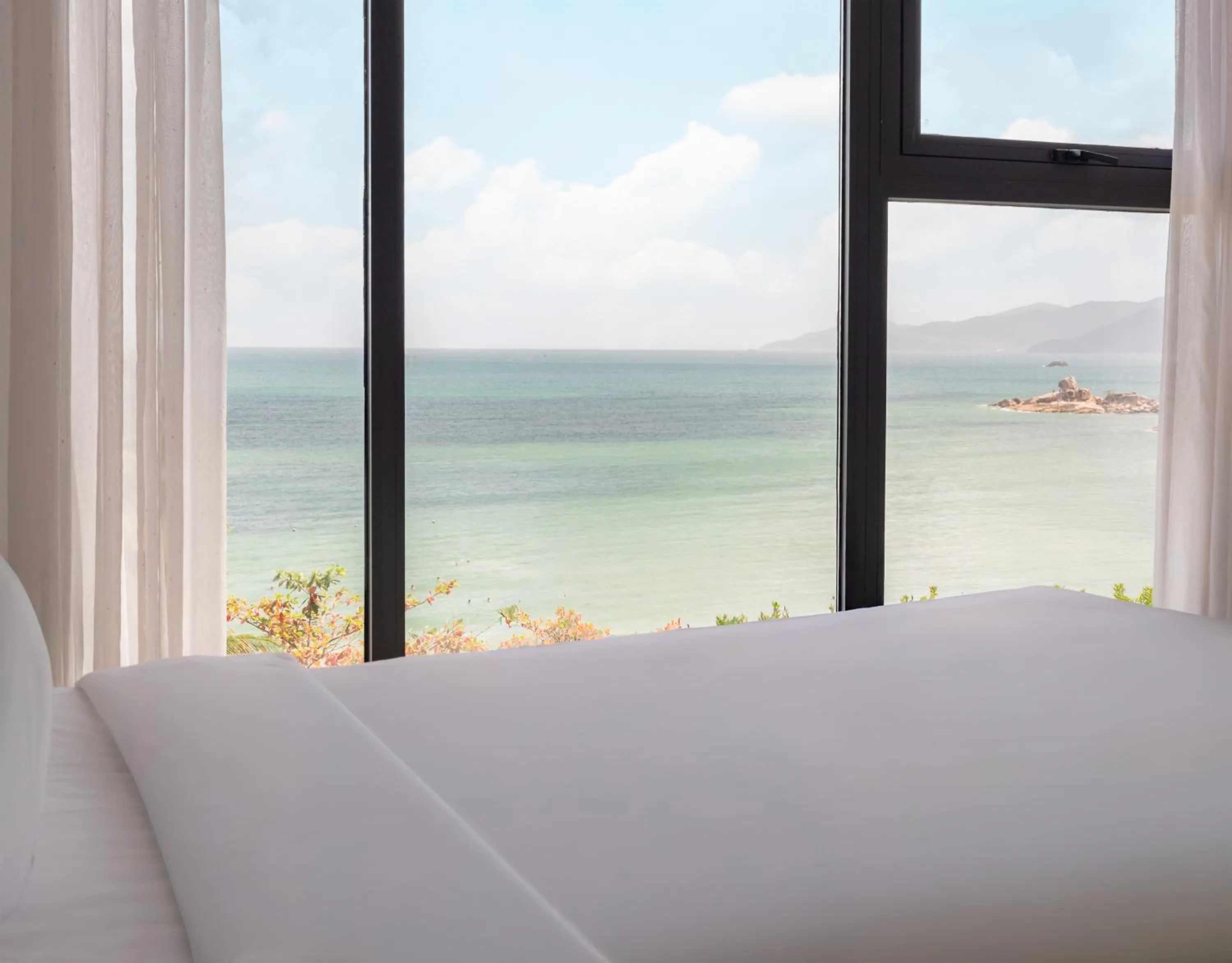 Bed in Navada Beach Hotel