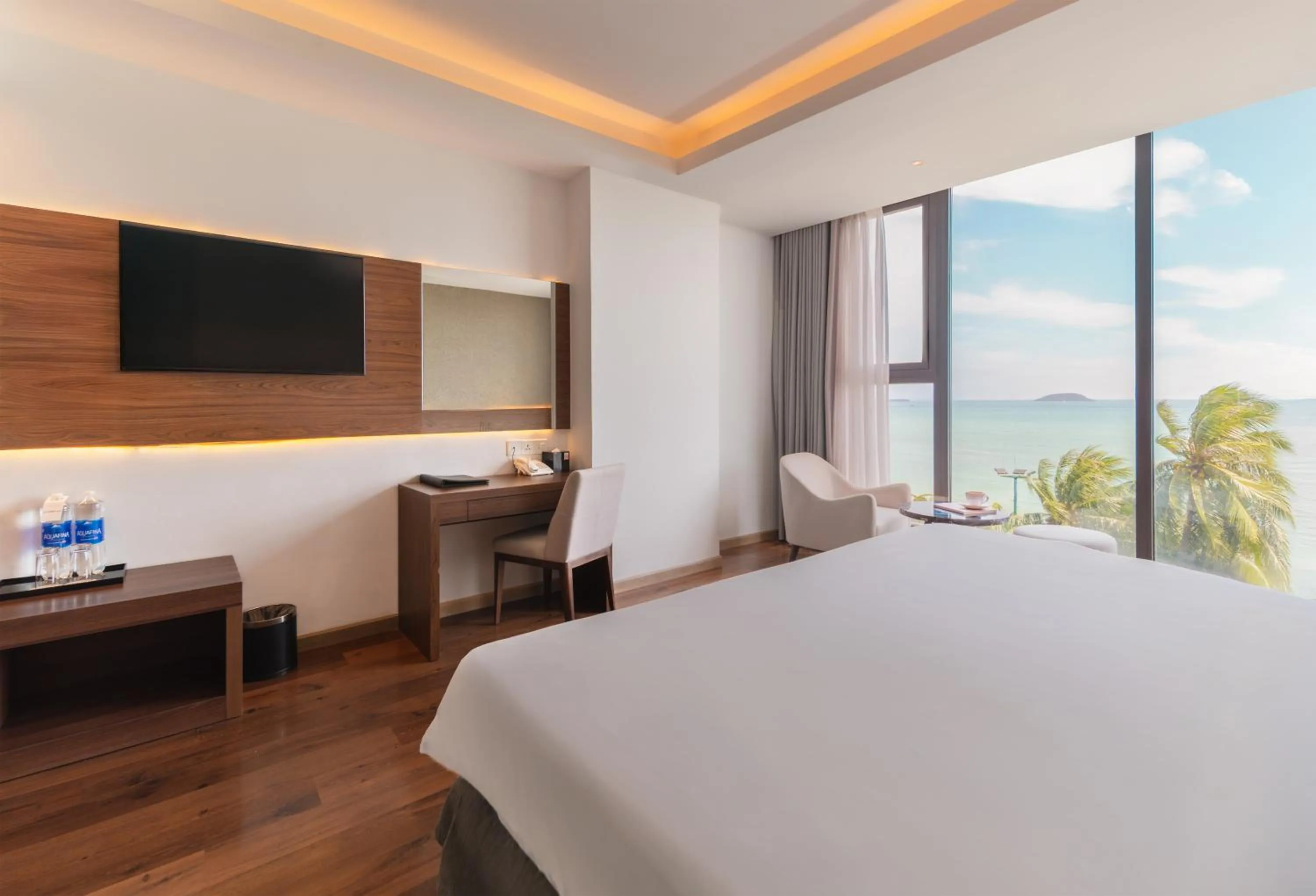 Bed in Navada Beach Hotel