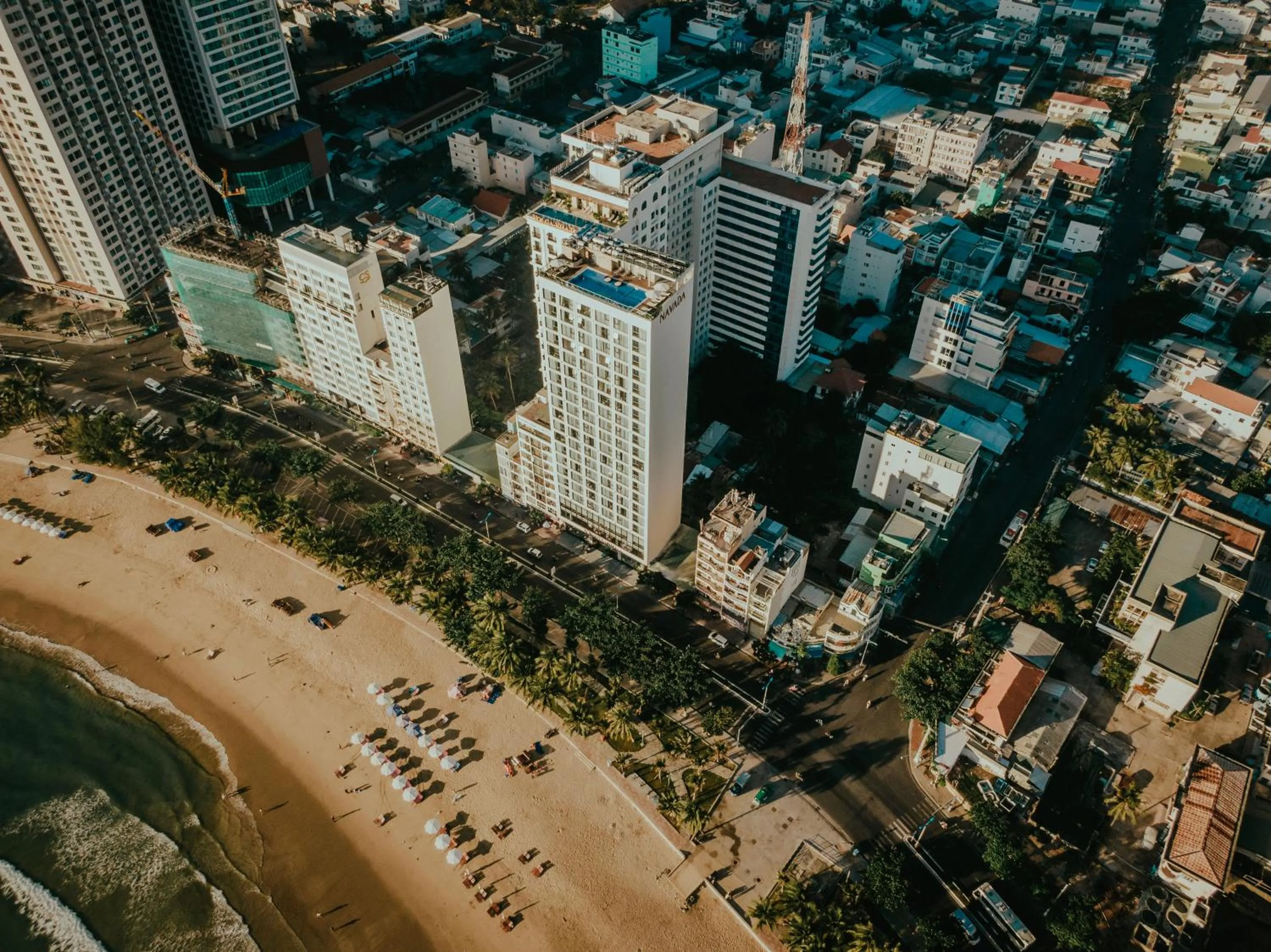 Bird's eye view in Navada Beach Hotel
