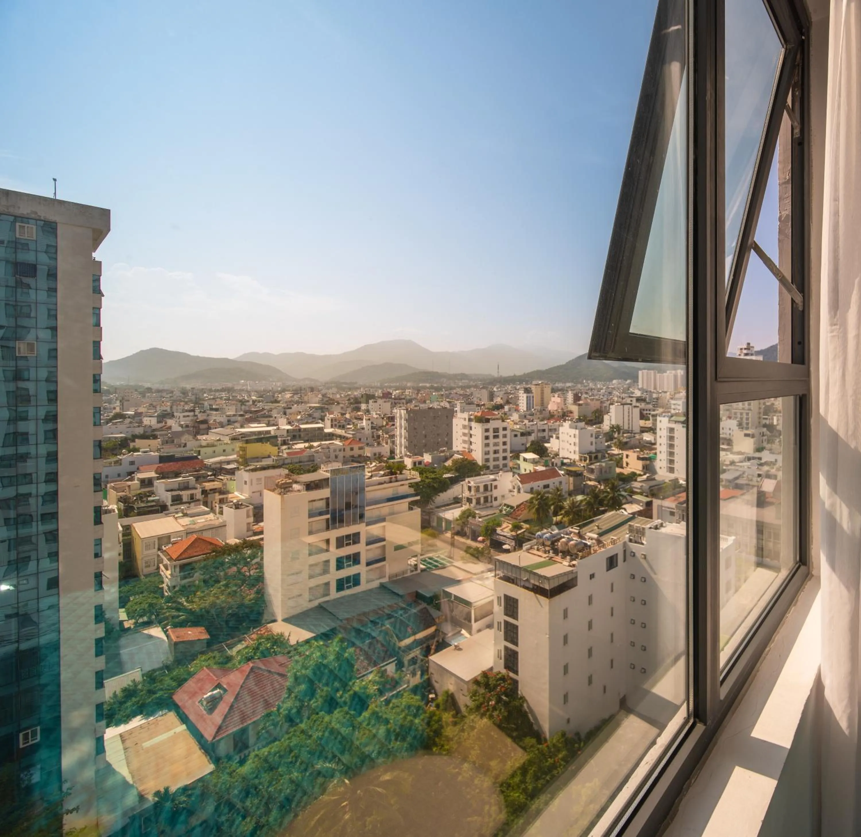 City view in Navada Beach Hotel