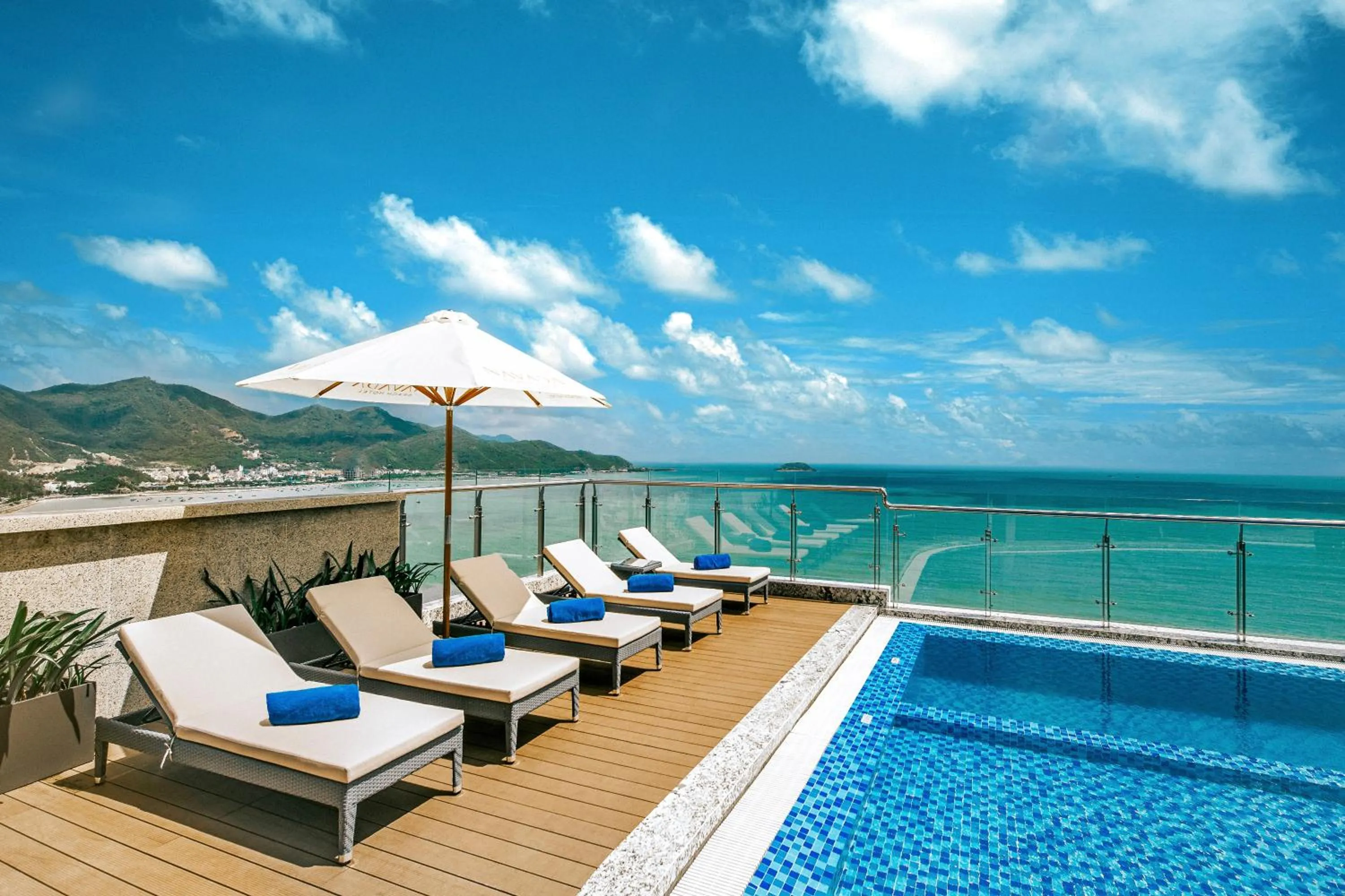 Balcony/Terrace in Navada Beach Hotel