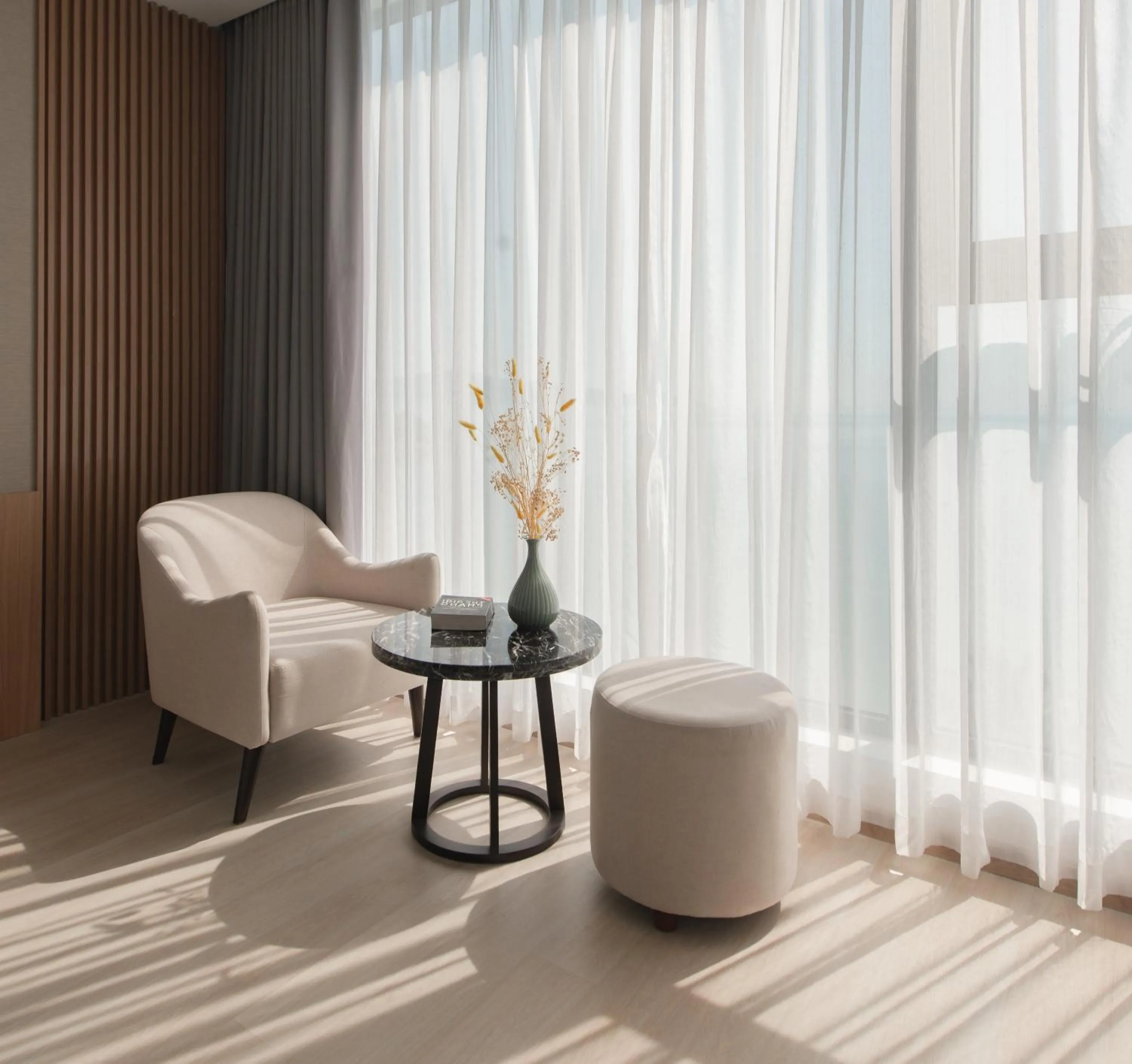 Seating area in Navada Beach Hotel