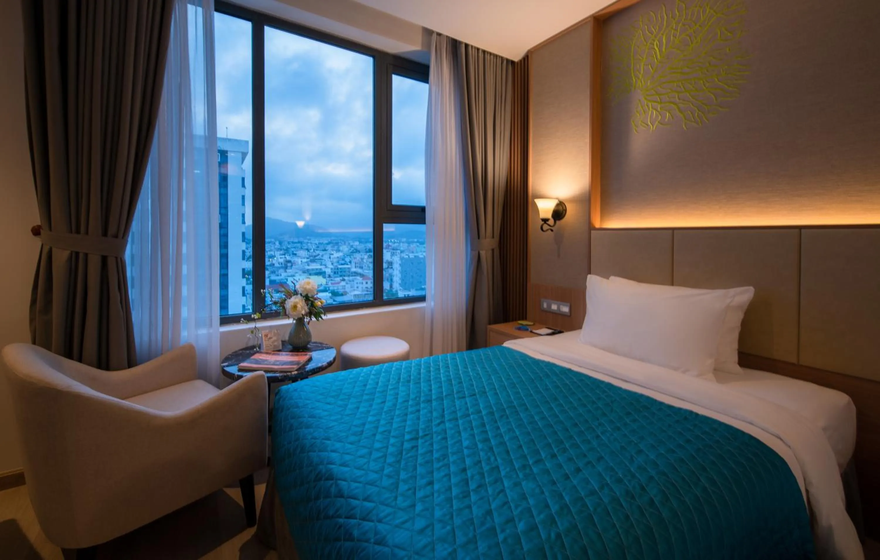 City view, Bed in Navada Beach Hotel