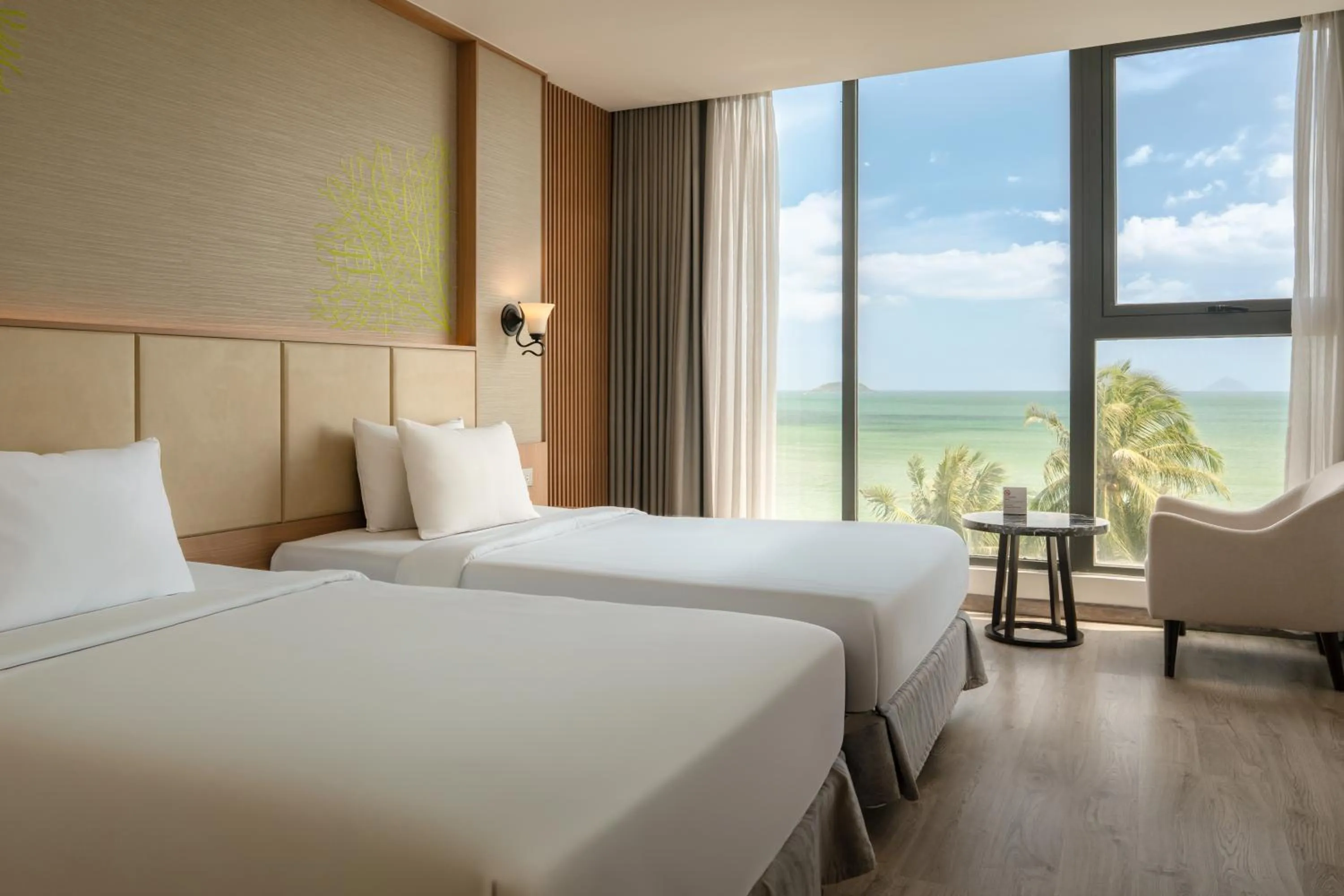 Bed in Navada Beach Hotel