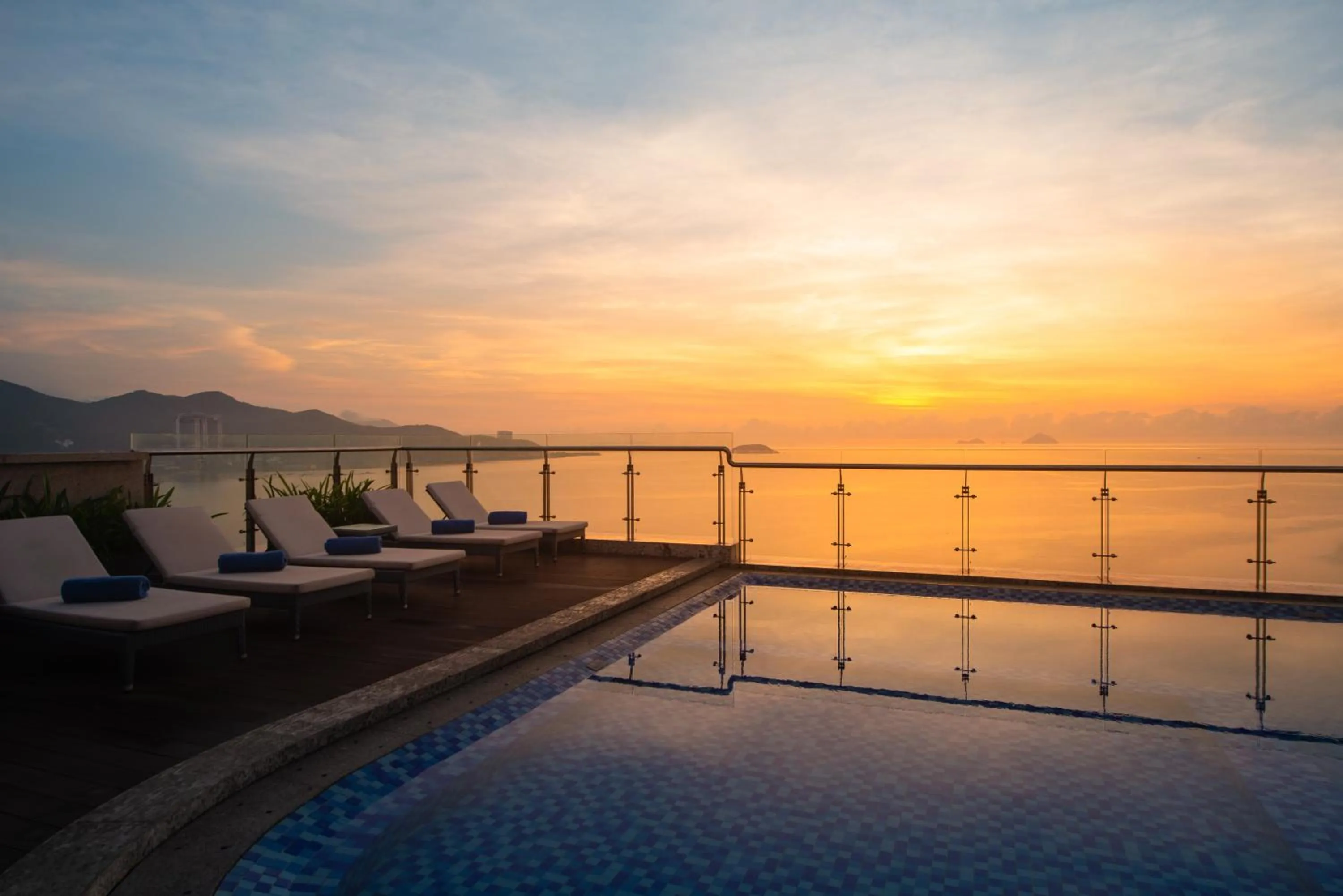 Swimming pool in Navada Beach Hotel