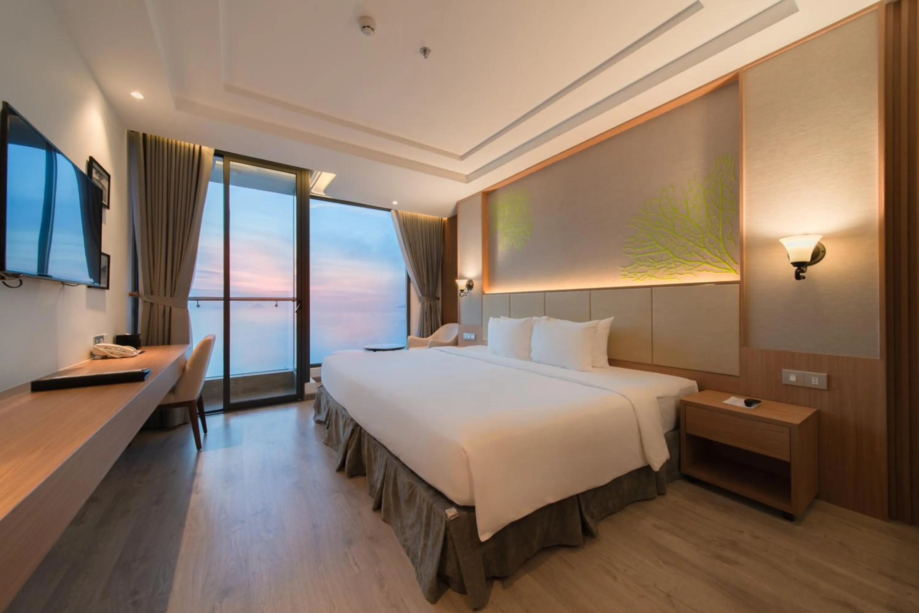 Sea view, Bed in Navada Beach Hotel