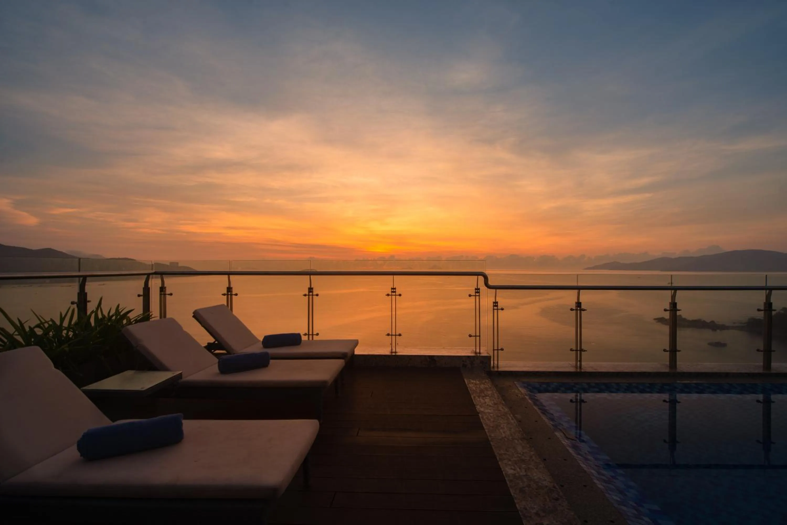 Swimming pool in Navada Beach Hotel