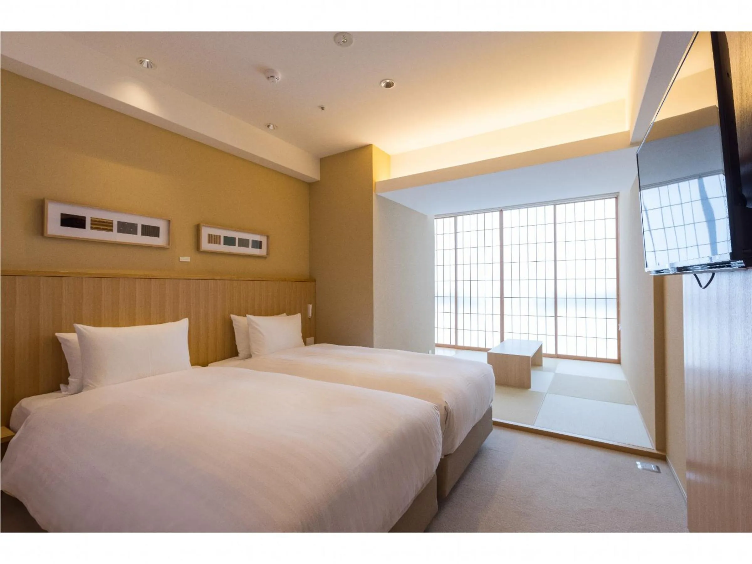 Photo of the whole room, Bed in 9 HOTEL Hakata
