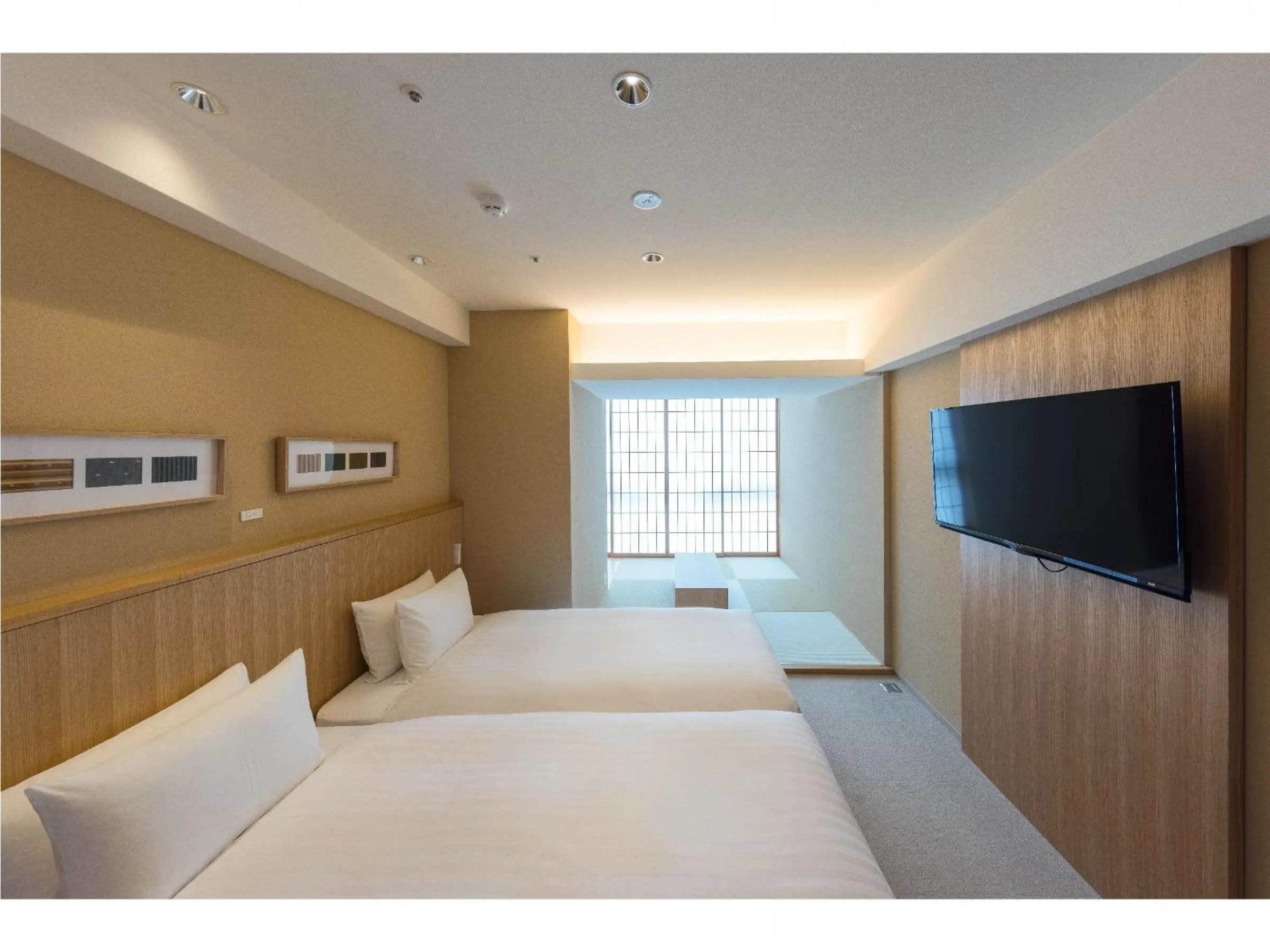 Bed in 9 HOTEL Hakata