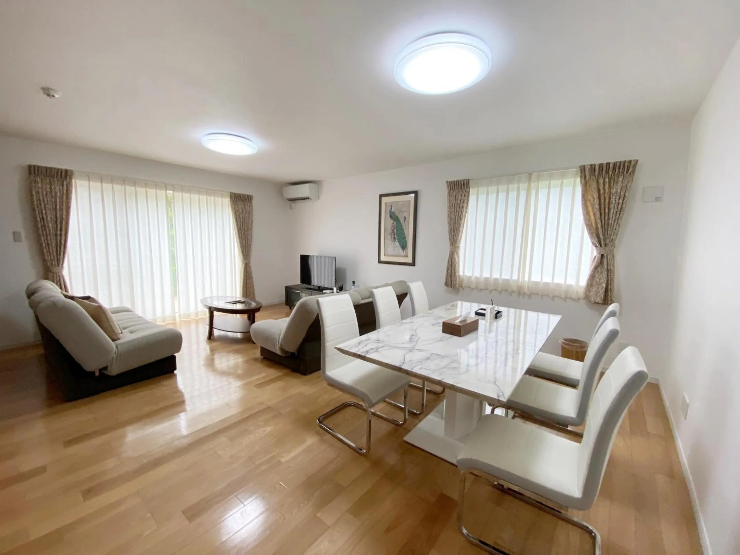 Living room in Miyakojima Villa Charles