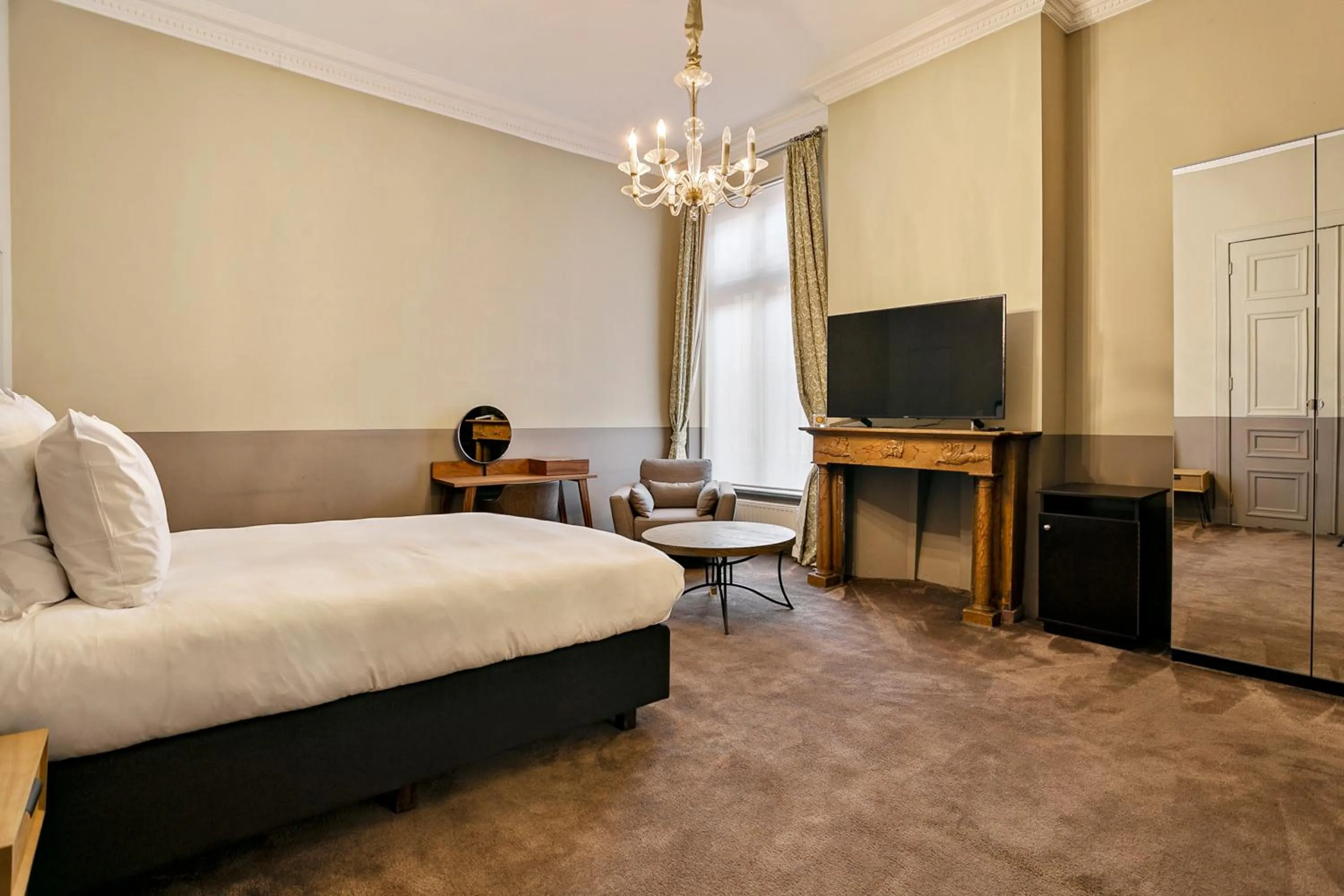 Bed in Fish Market B&B