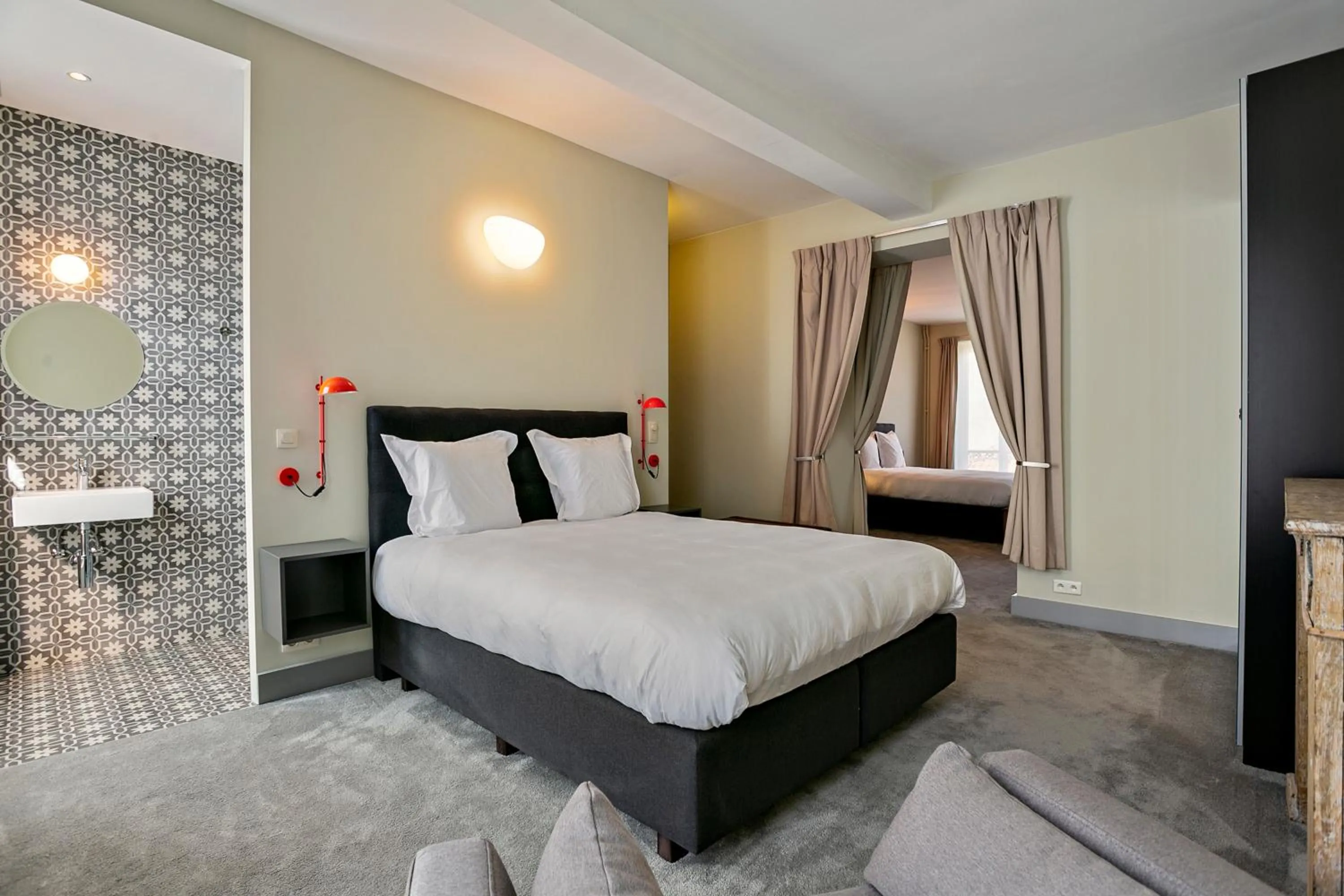 Bed in Fish Market B&B