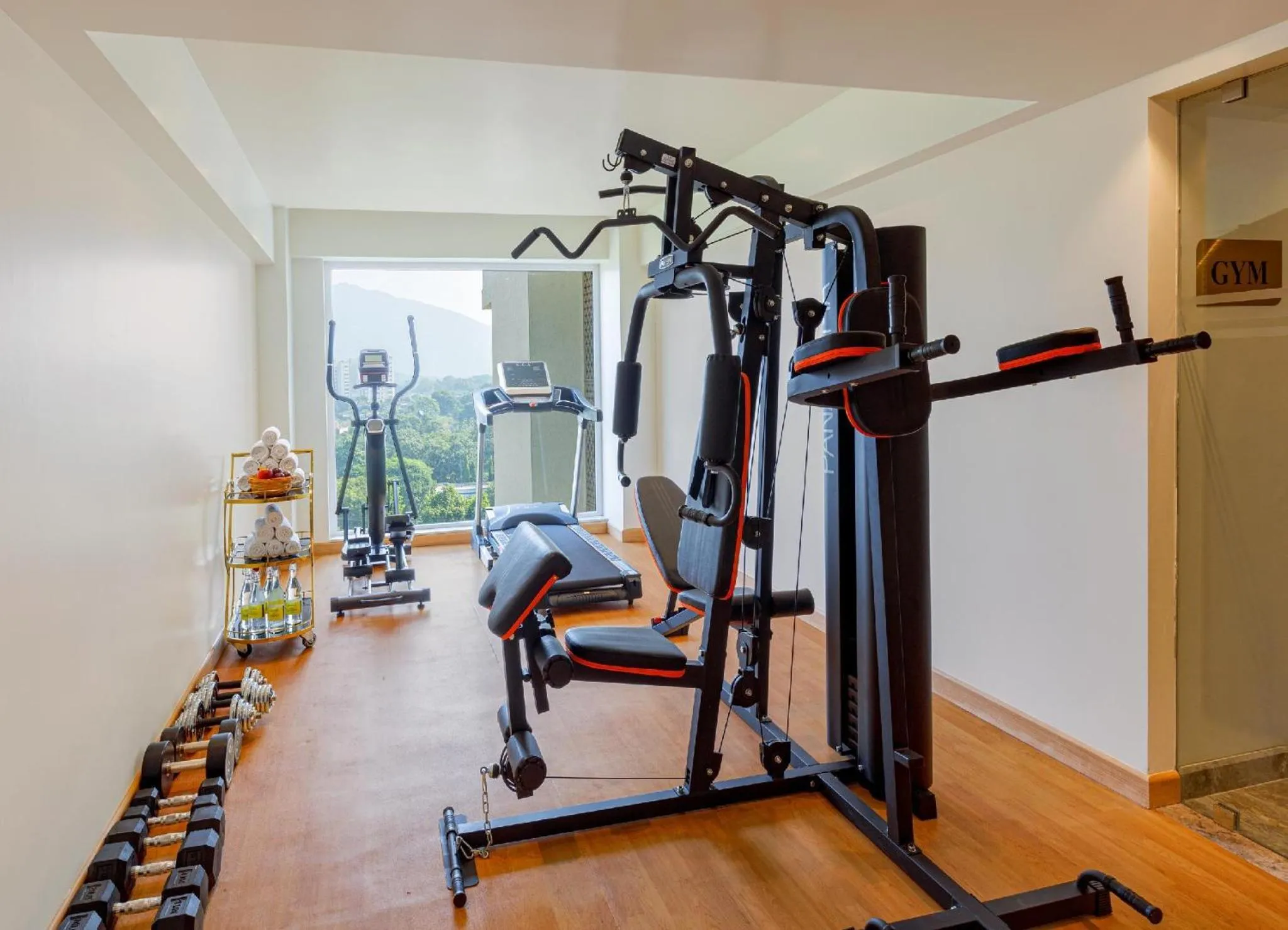 Fitness centre/facilities in Bellevue Sarovar Premiere Junagadh