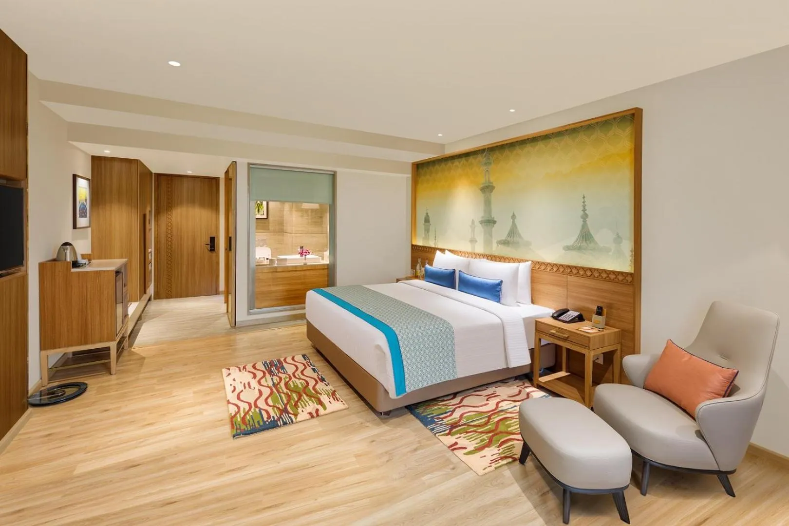 Bedroom, Bed in Bellevue Sarovar Premiere Junagadh