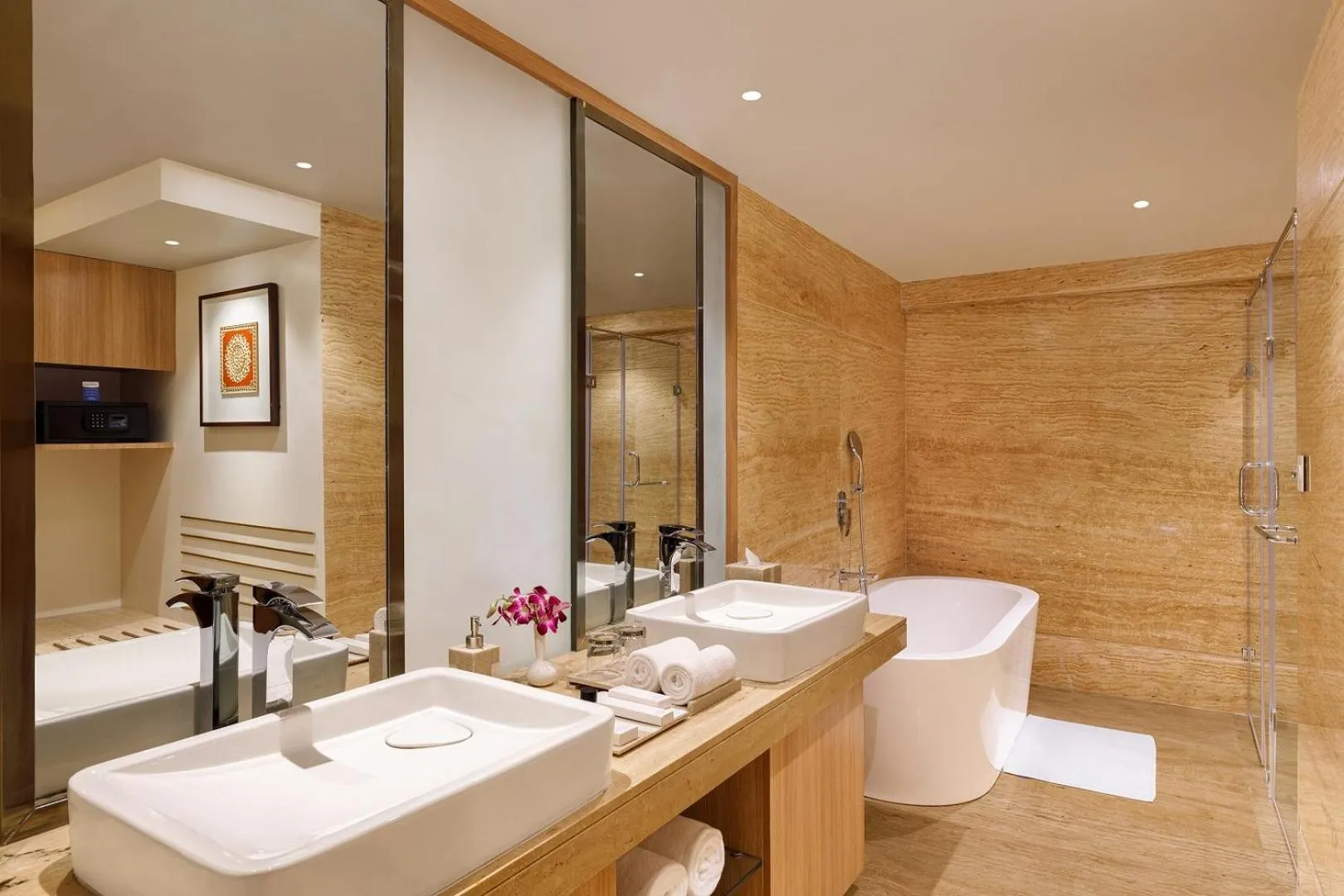 Bathroom in Bellevue Sarovar Premiere Junagadh