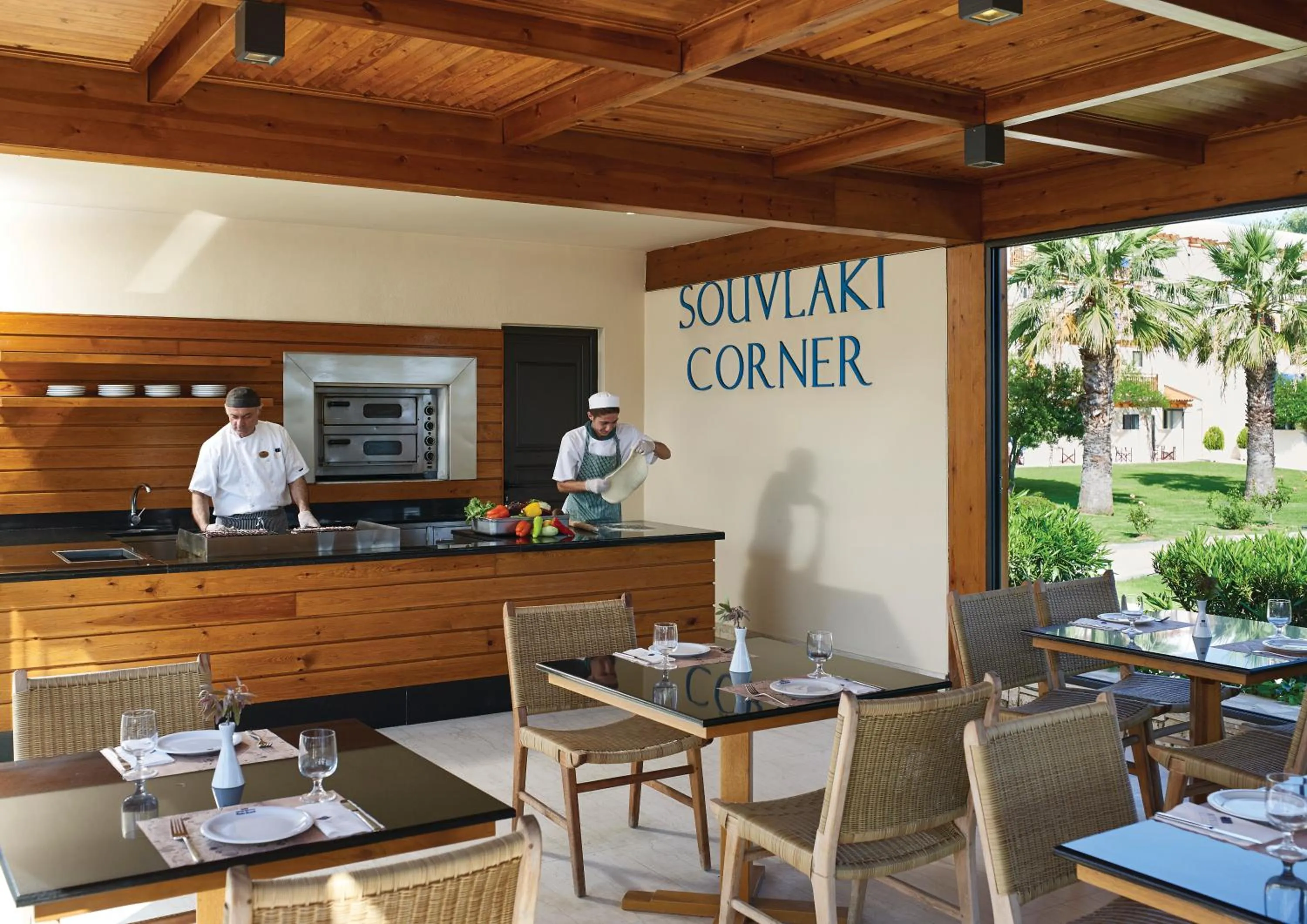 Restaurant/places to eat in Roda Beach Resort & Spa