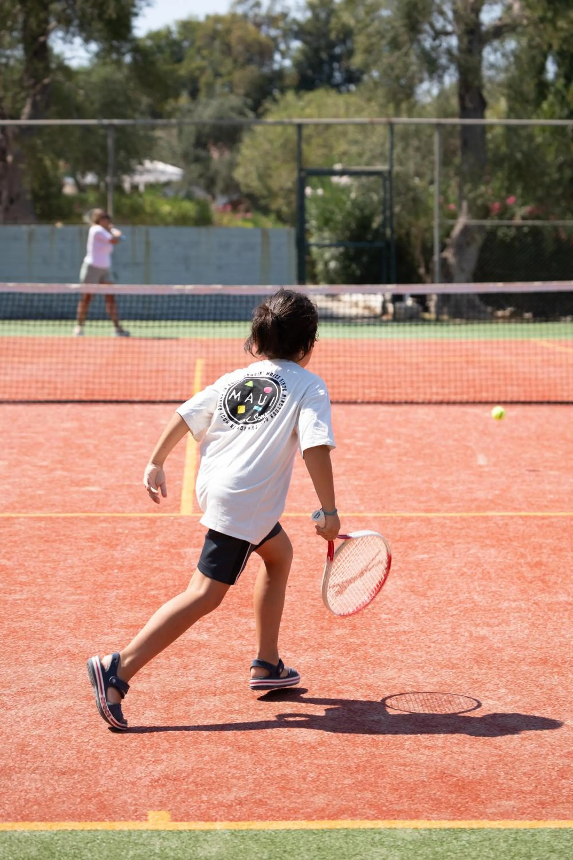 Tennis court in Roda Beach Resort & Spa