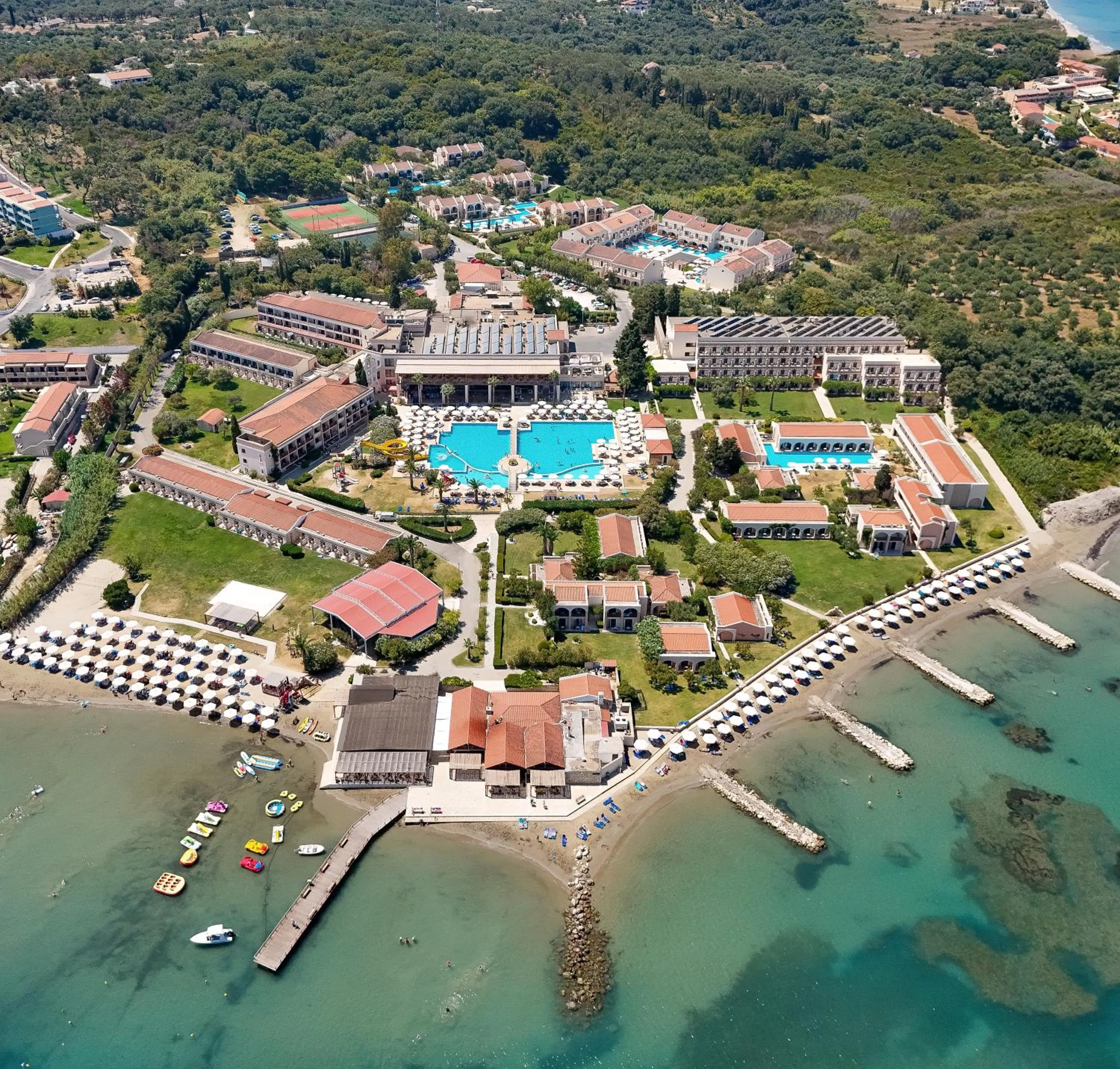 Bird's eye view in Roda Beach Resort & Spa