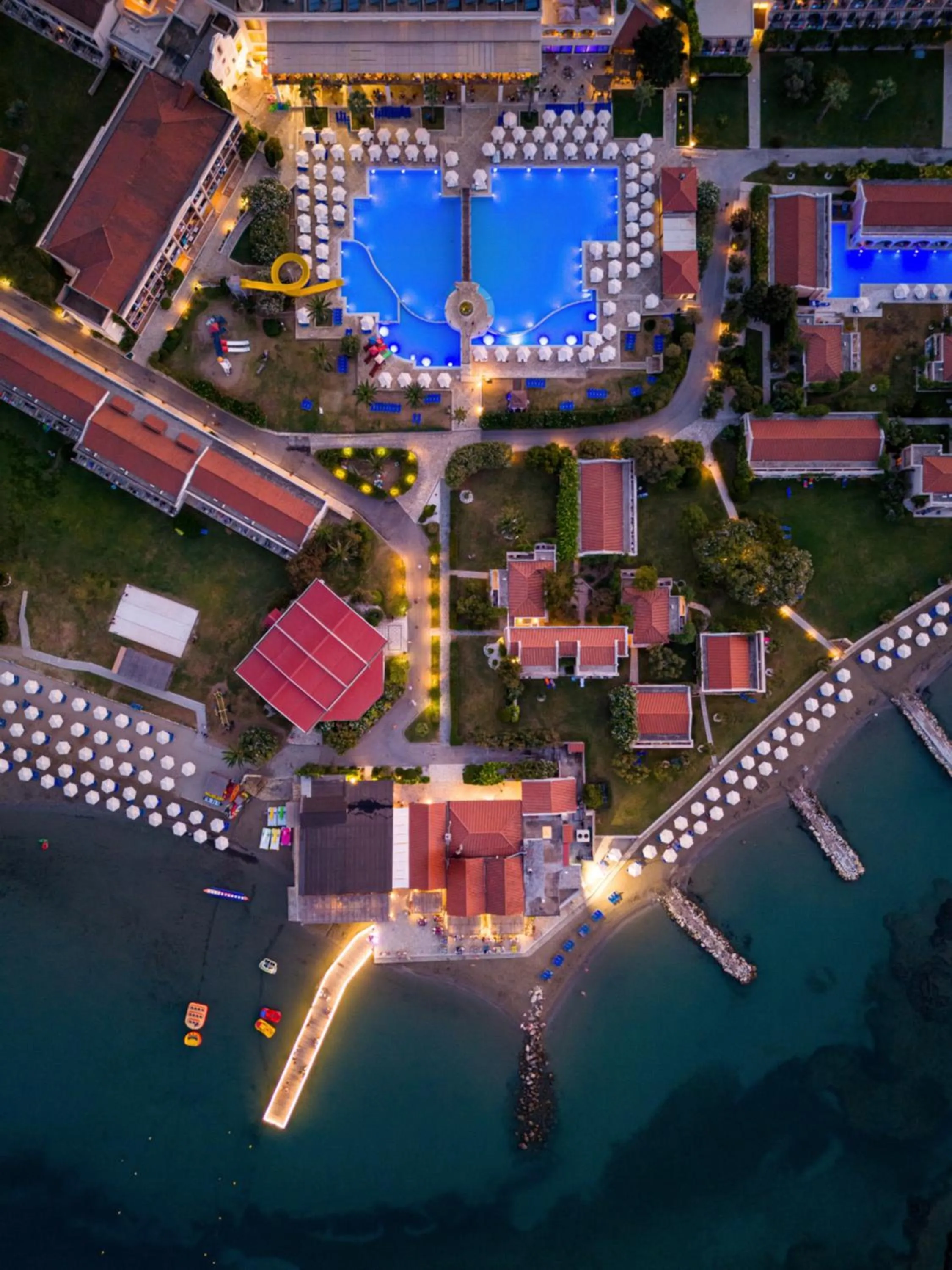 Bird's eye view in Roda Beach Resort & Spa