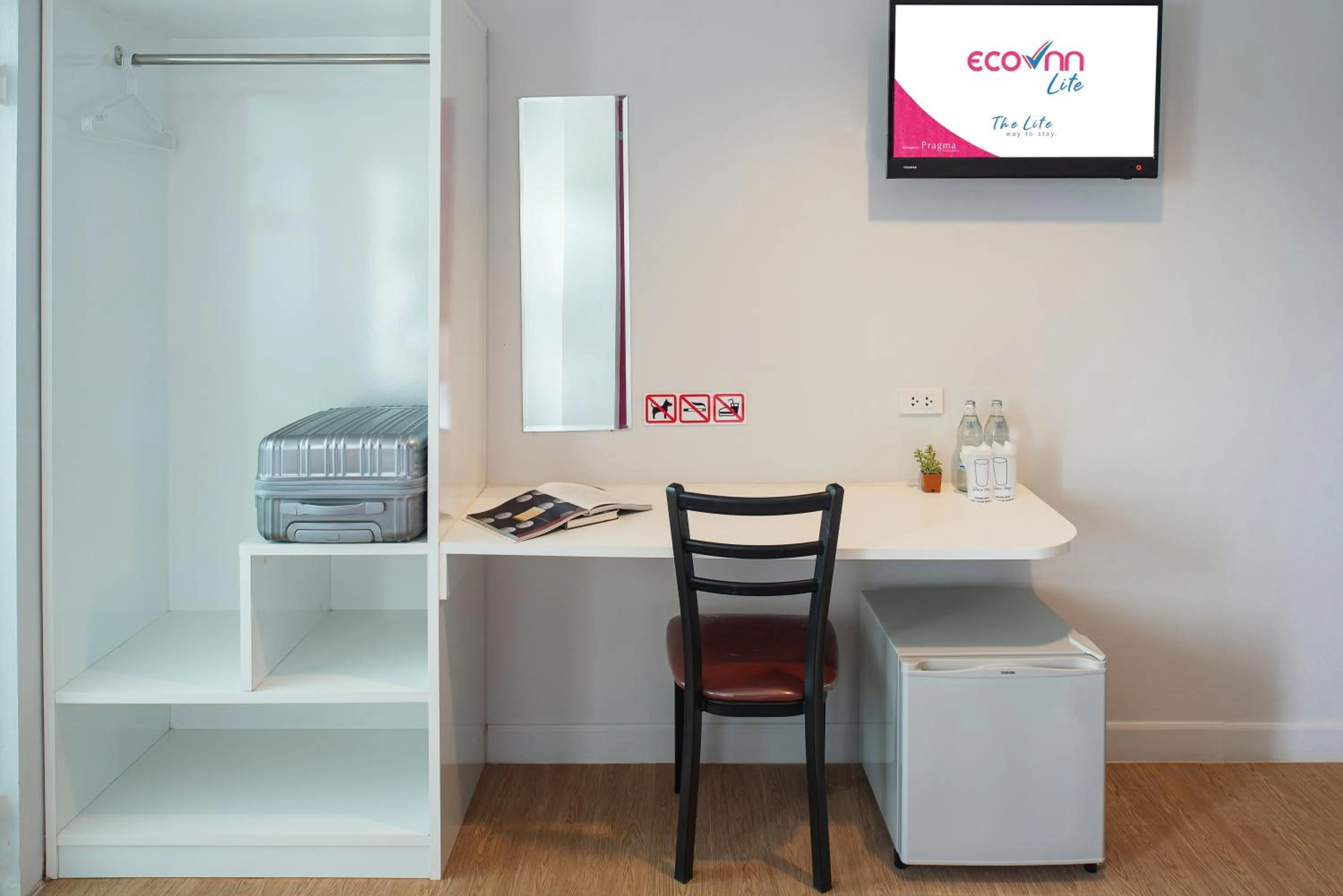 Seating area in Eco Inn Lite Nakhon Si Thammarat