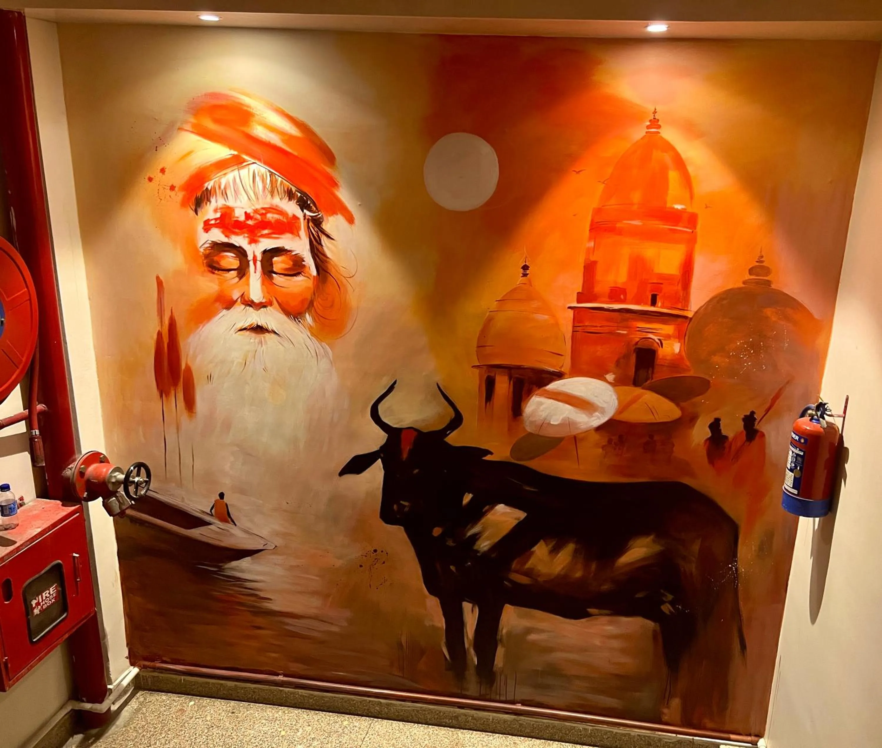 Decorative detail in Sugar Stars Inn