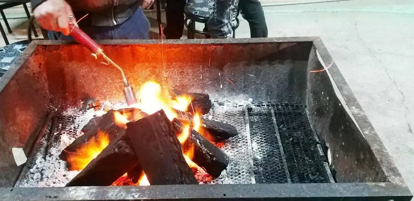 BBQ facilities in Cloud Falls Resort