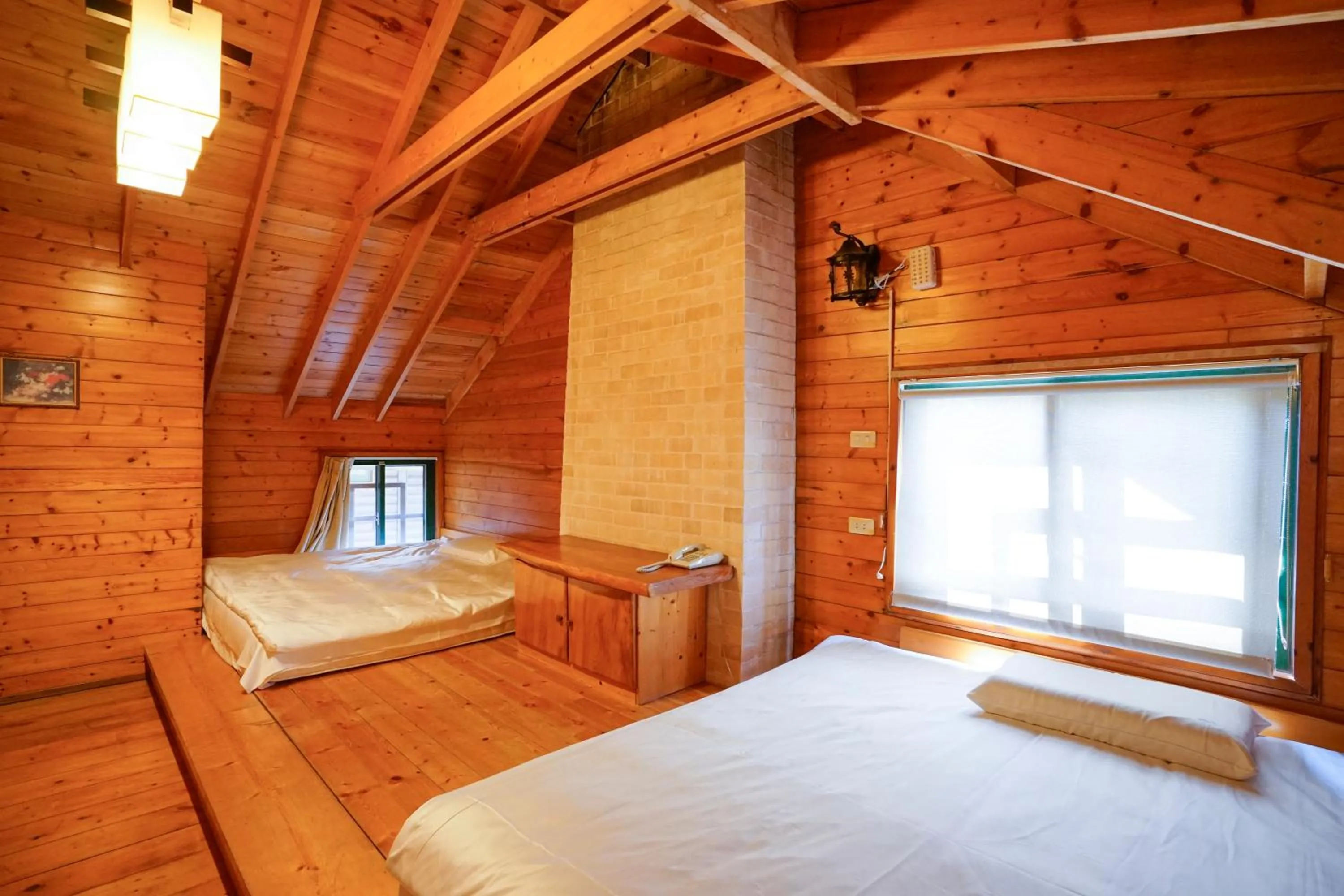 Bed in Cloud Falls Resort