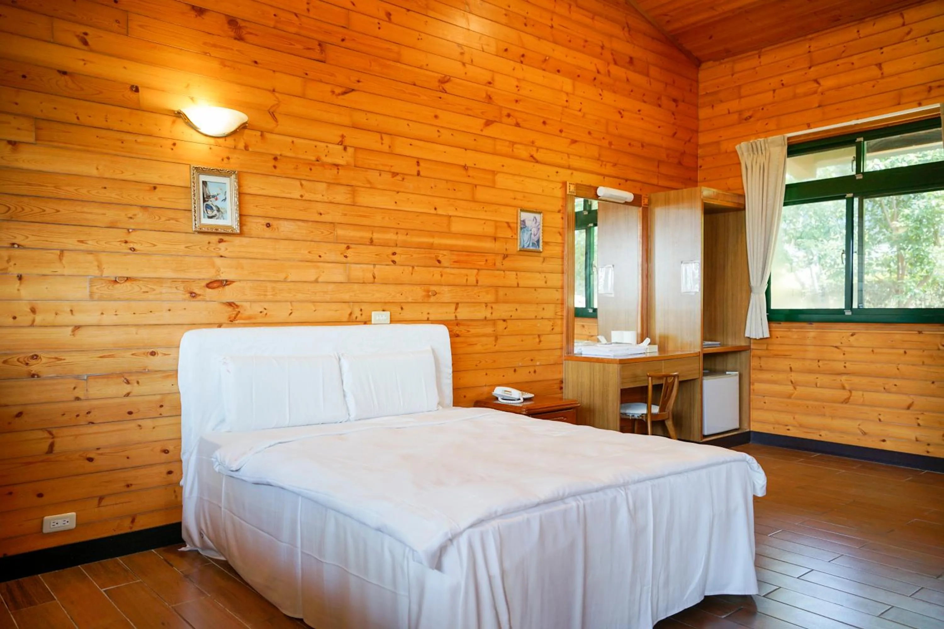 Bed in Cloud Falls Resort