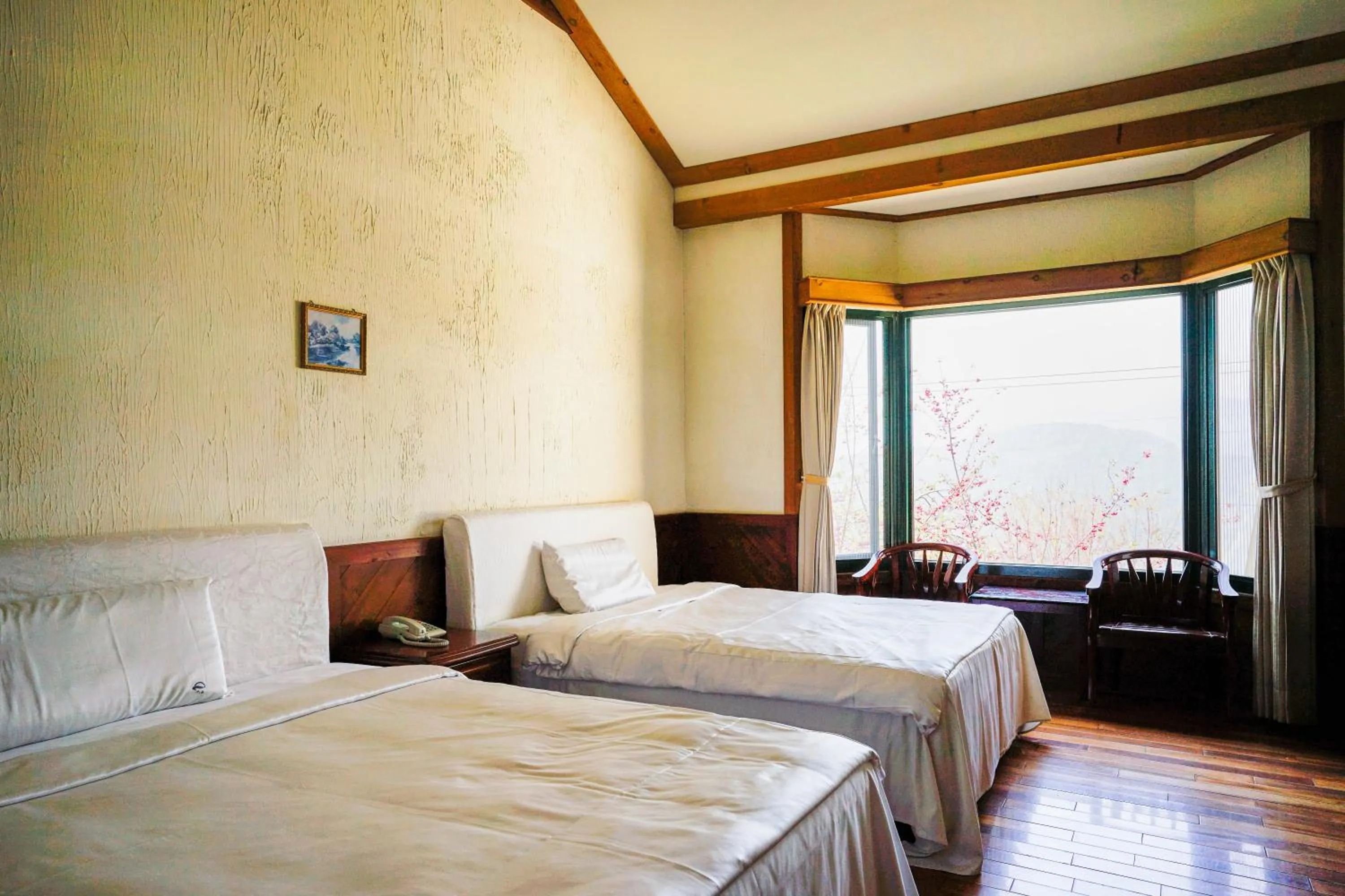 Bed in Cloud Falls Resort