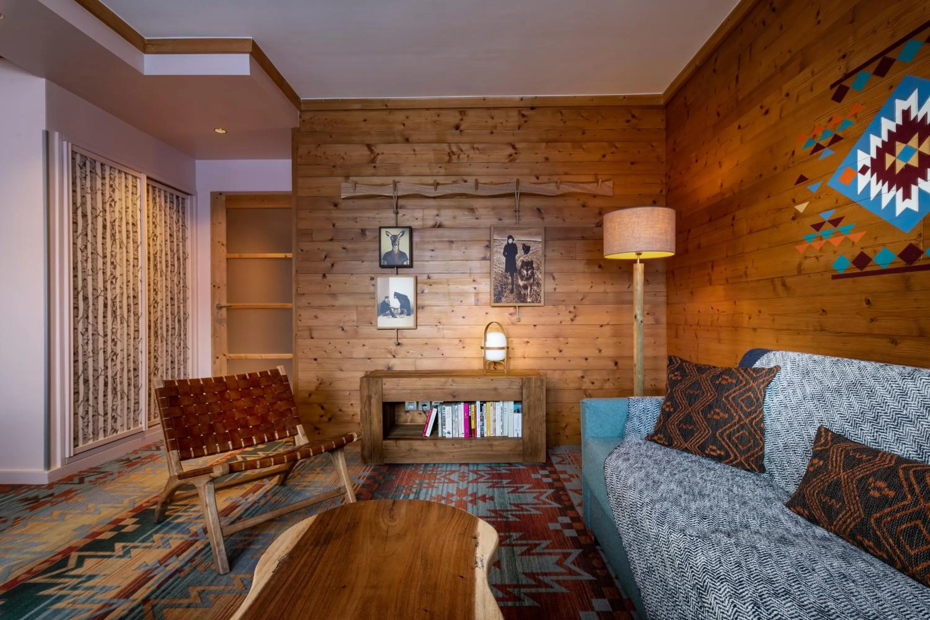 Living room in Chalet Hotel Kaya