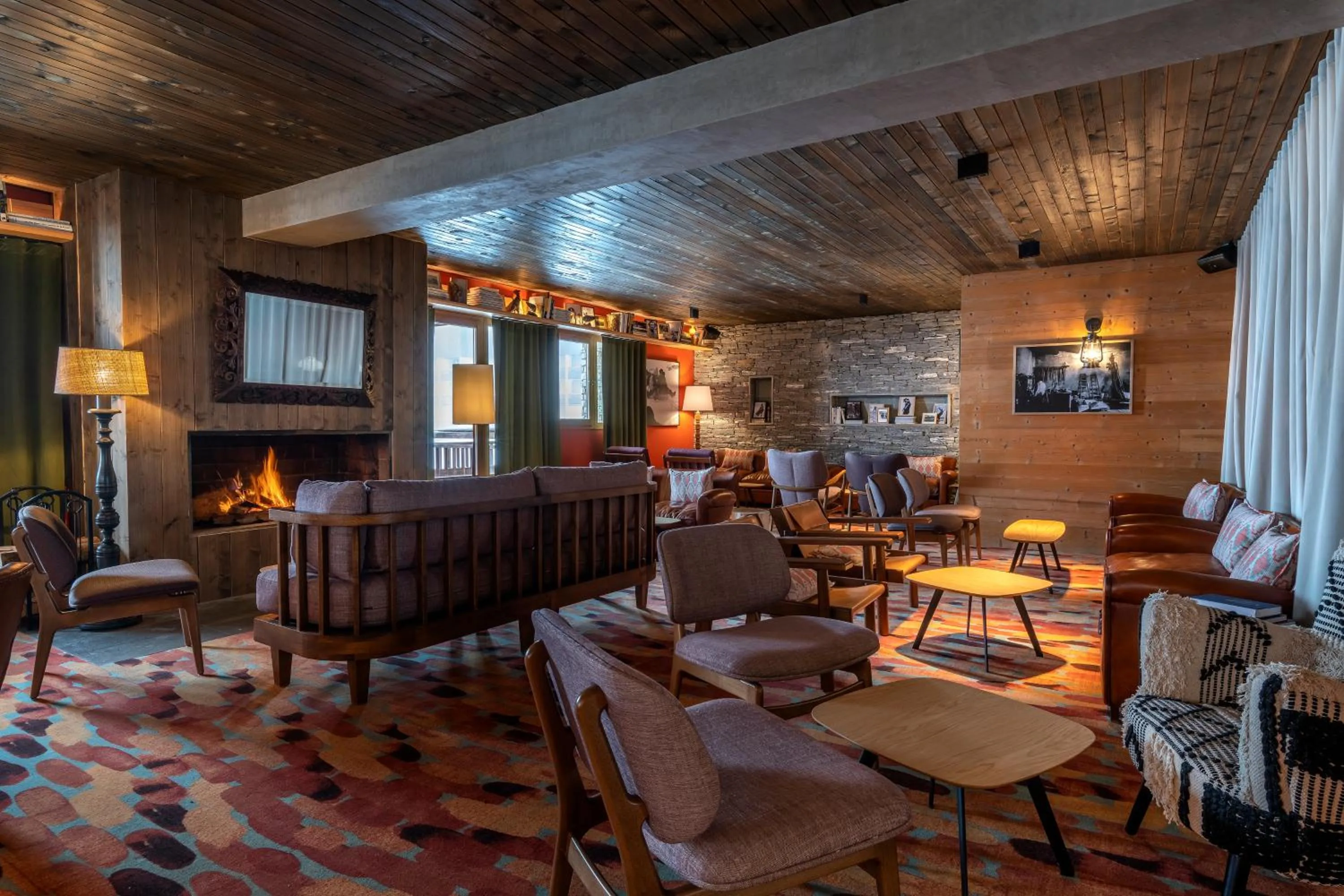 Lounge or bar in Chalet Hotel Kaya