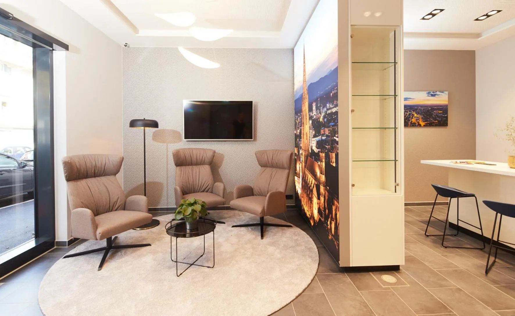 Lobby or reception in Boutiquehotel am Stadtgarten