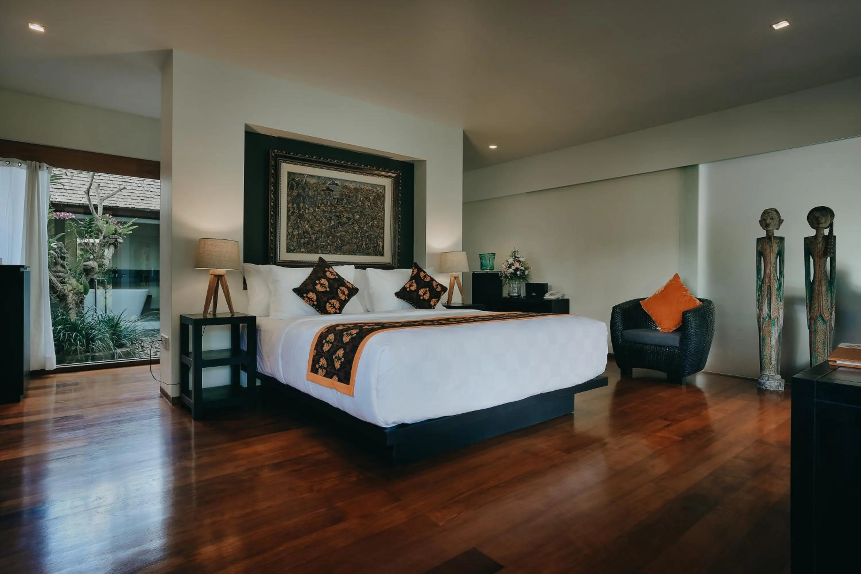 Bed in Uma Giri Villas Ubud by GenuineHost