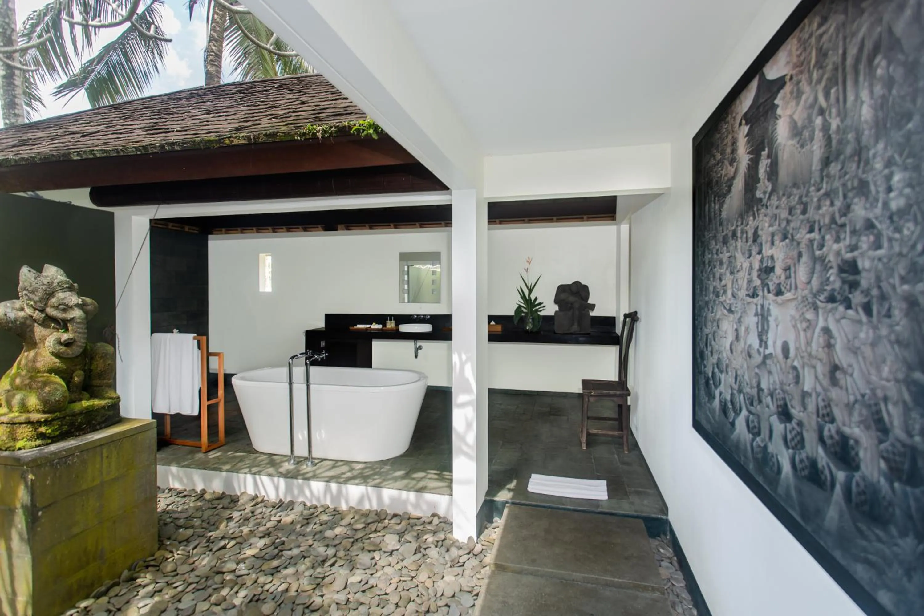 Bathroom in Uma Giri Villas Ubud by GenuineHost